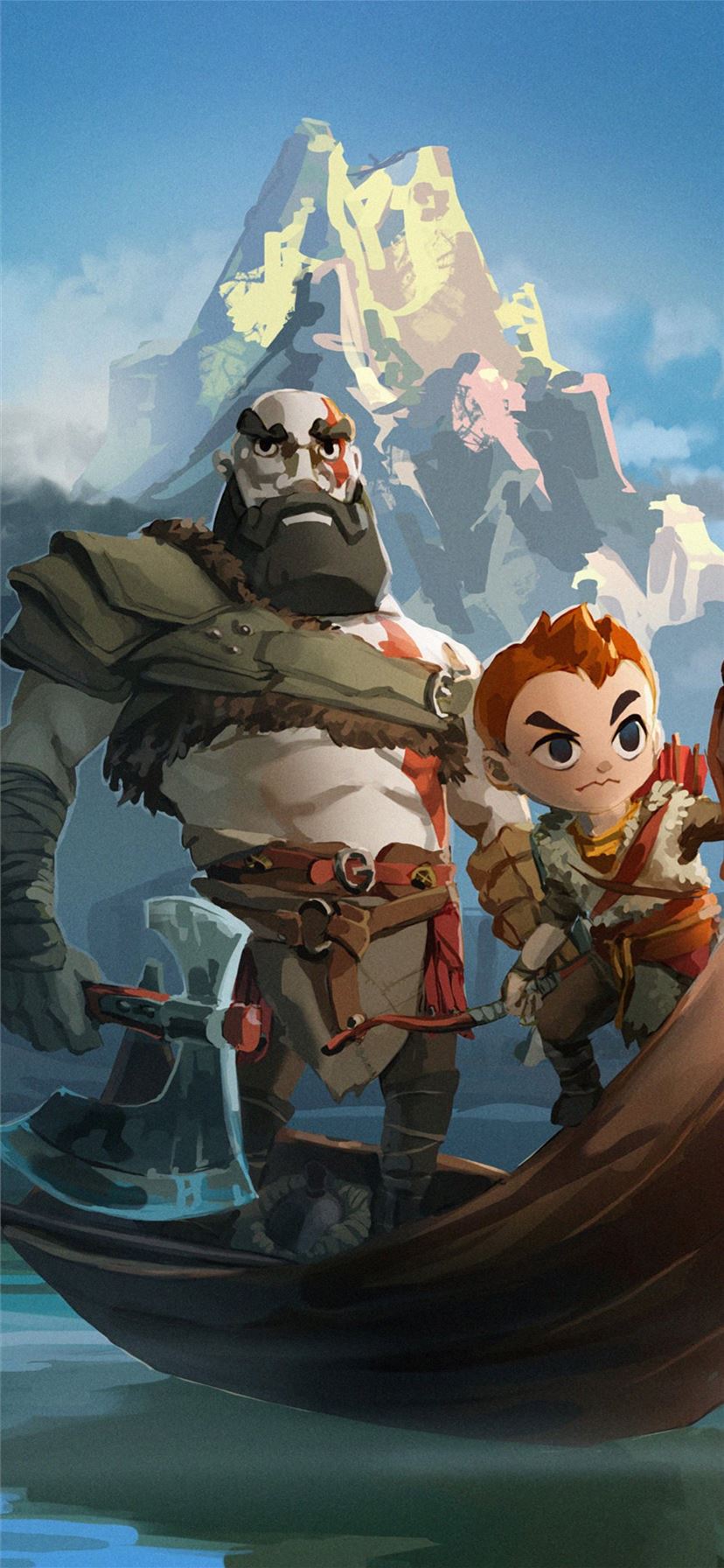 Kratos Cool God Of War Art Wallpapers