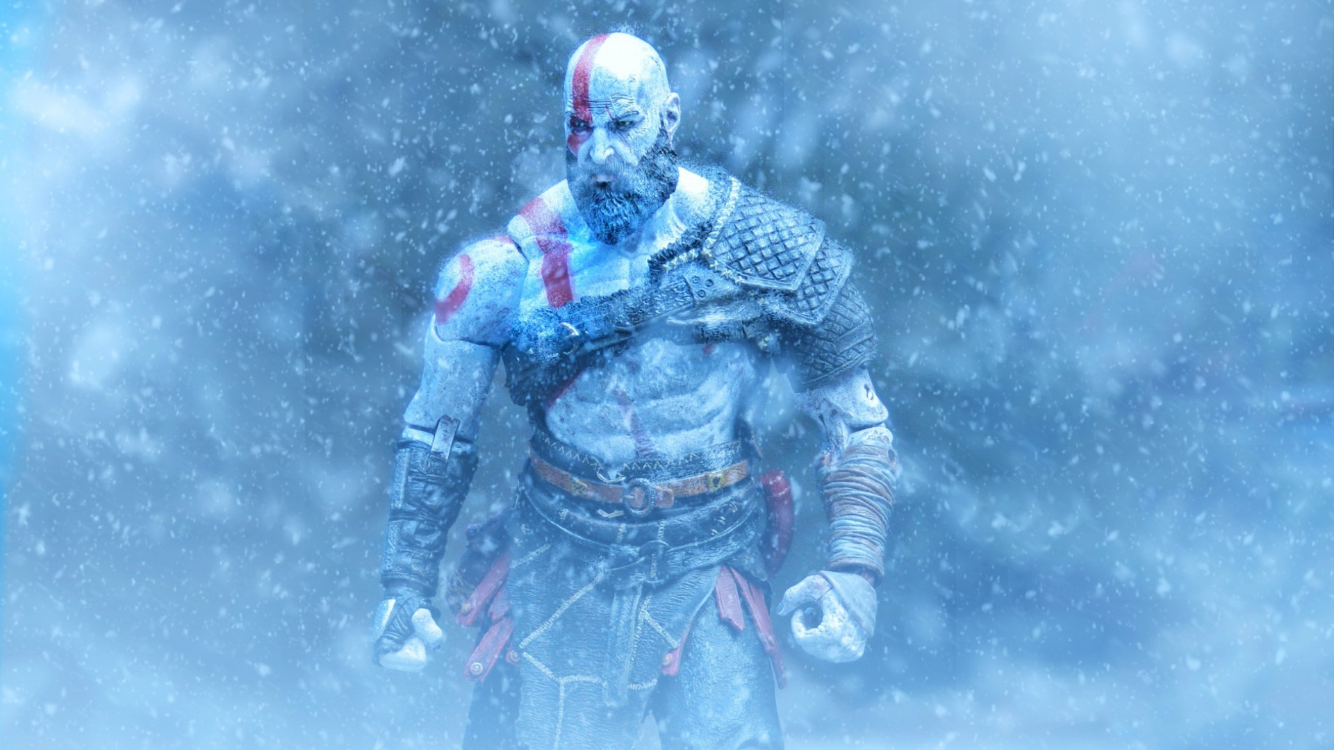 Kratos Cool God Of War Art Wallpapers