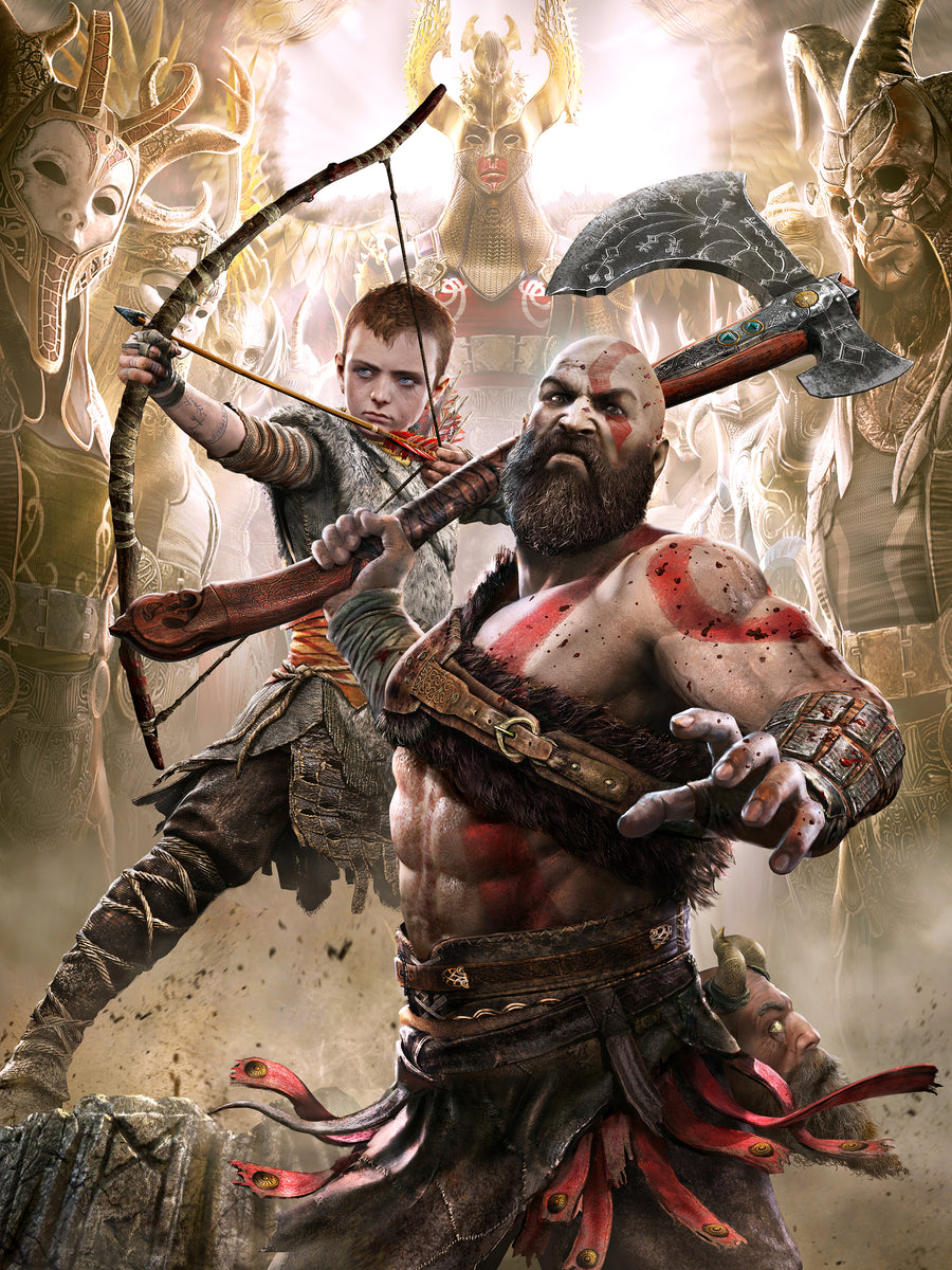 Kratos Cool God Of War Art Wallpapers