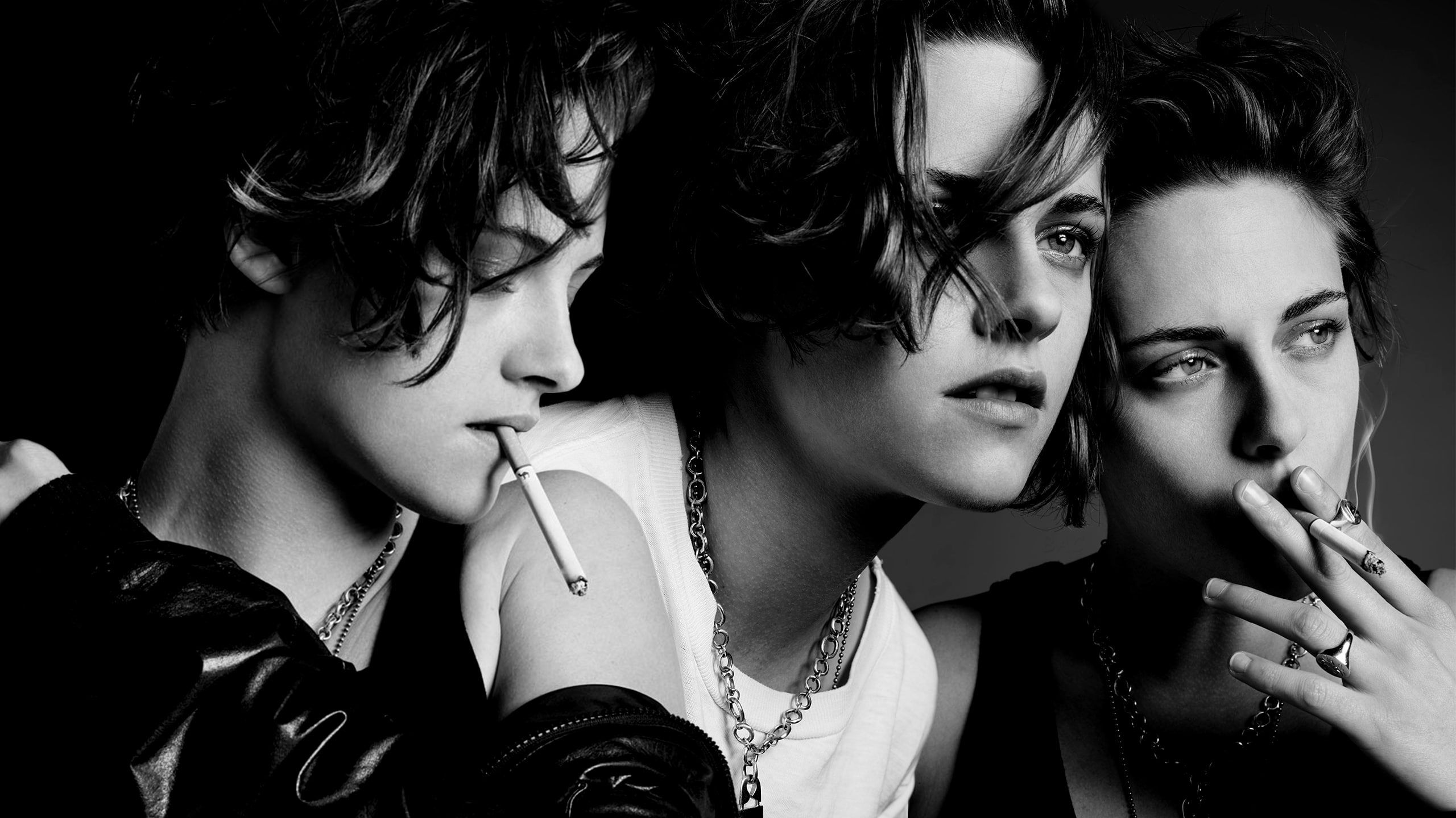 Kristen Stewart HD Monochrome Wallpapers