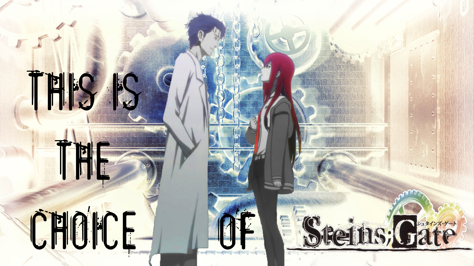 Kurisu Makise And Rintaro Okabe Wallpapers