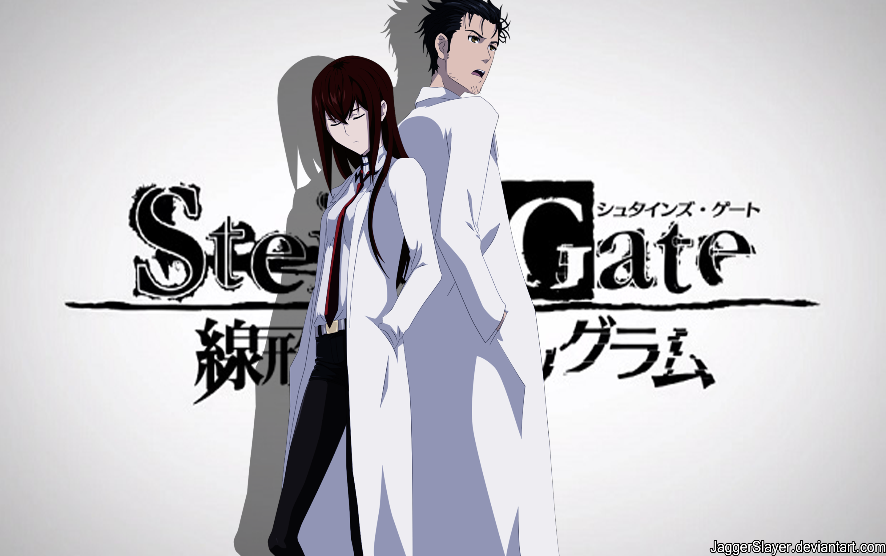 Kurisu Makise And Rintaro Okabe Wallpapers