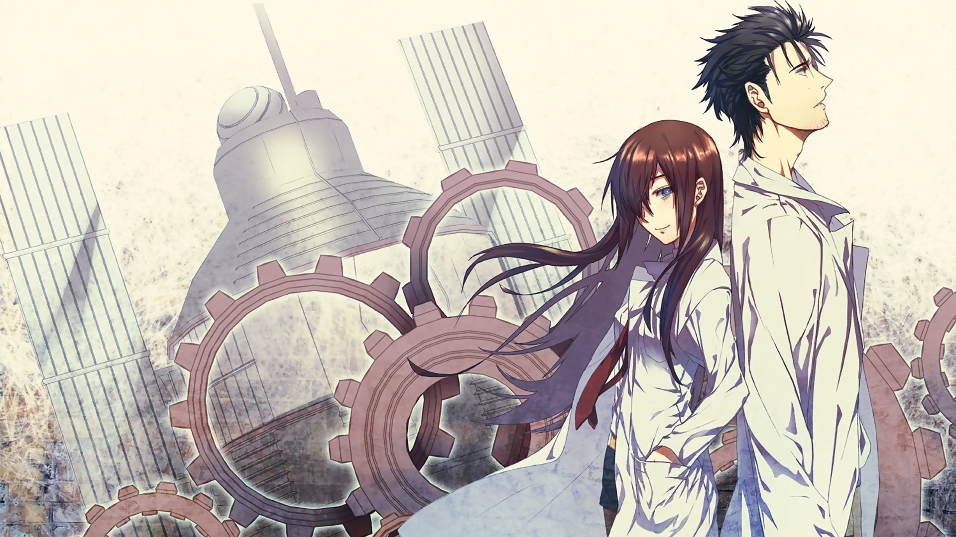 Kurisu Makise And Rintaro Okabe Wallpapers