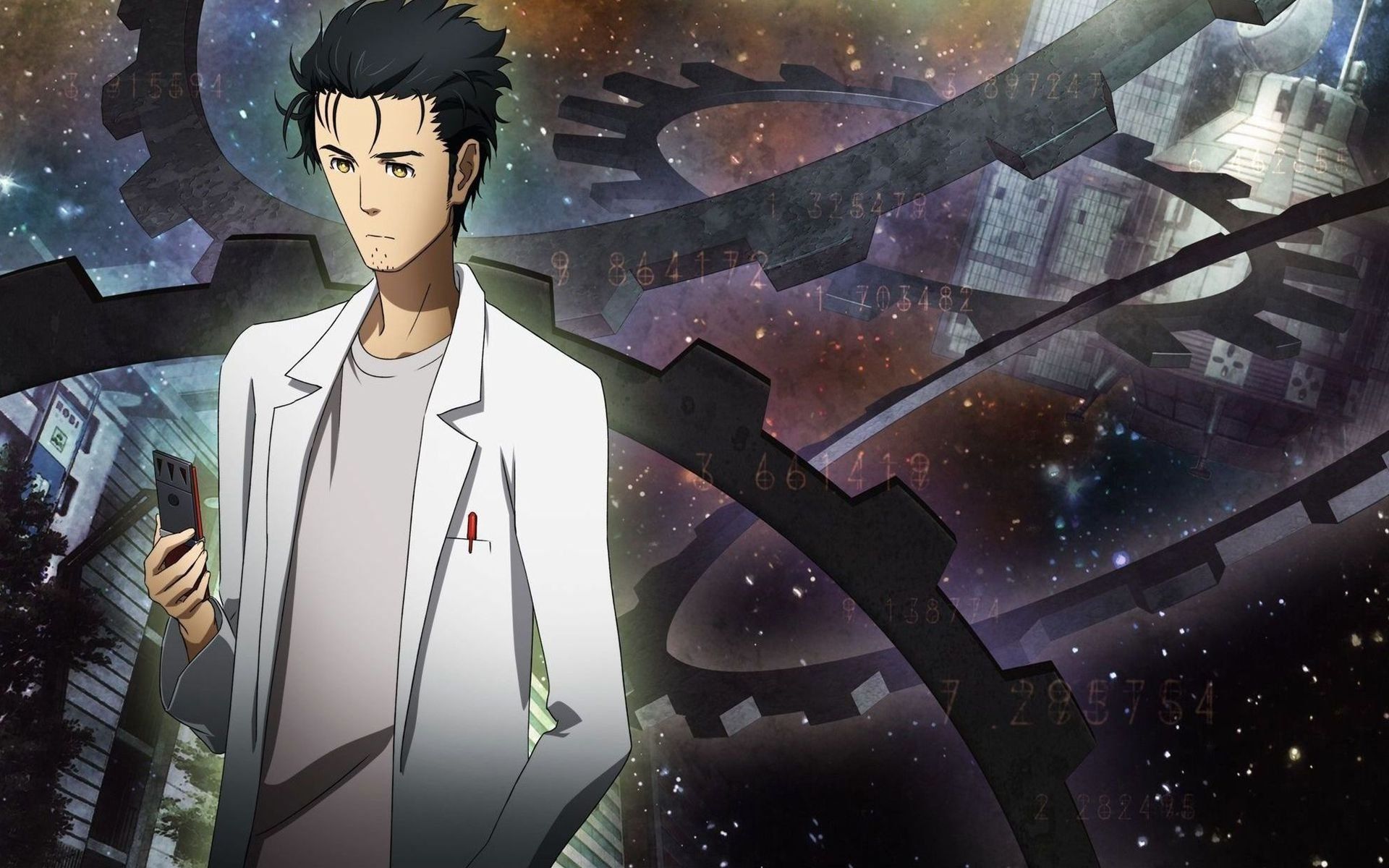 Kurisu Makise And Rintaro Okabe Wallpapers