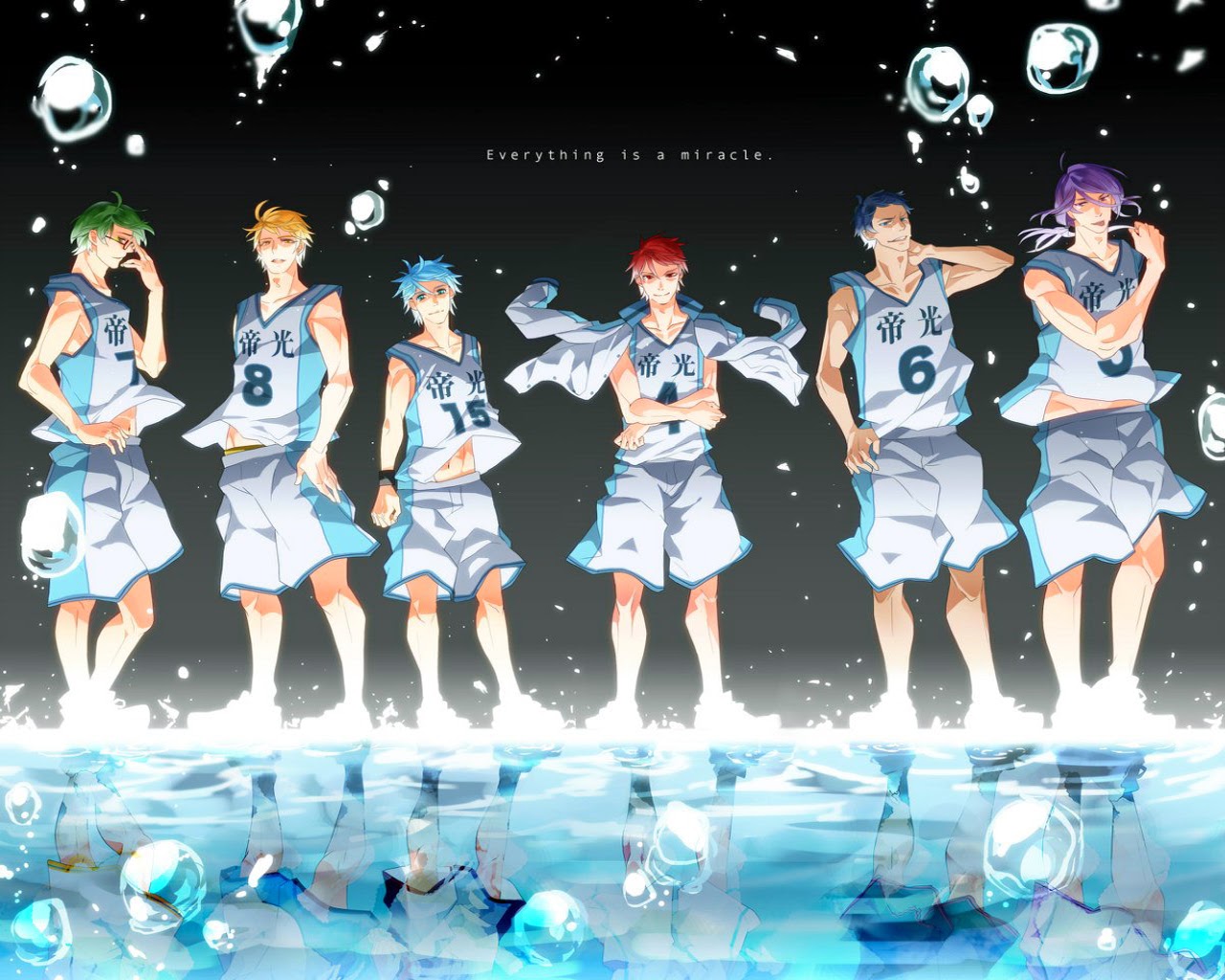 Kuroko No Basuke Generation Of Miracles Wallpapers