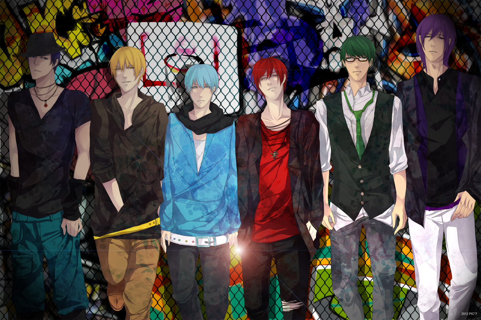 Kuroko No Basuke Generation Of Miracles Wallpapers