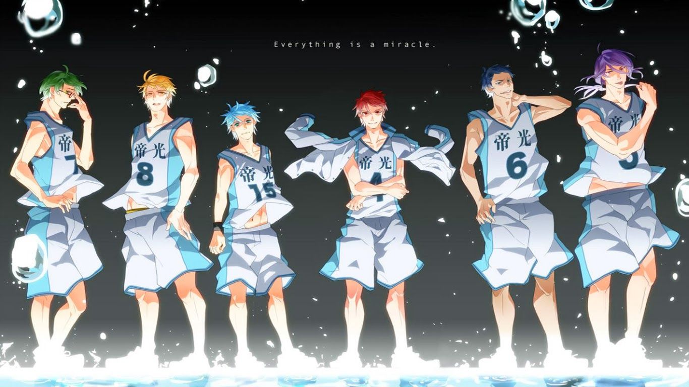 Kuroko No Basuke Generation Of Miracles Wallpapers