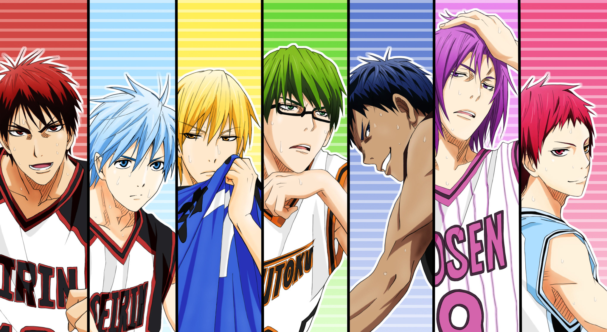 Kuroko No Basuke Generation Of Miracles Wallpapers