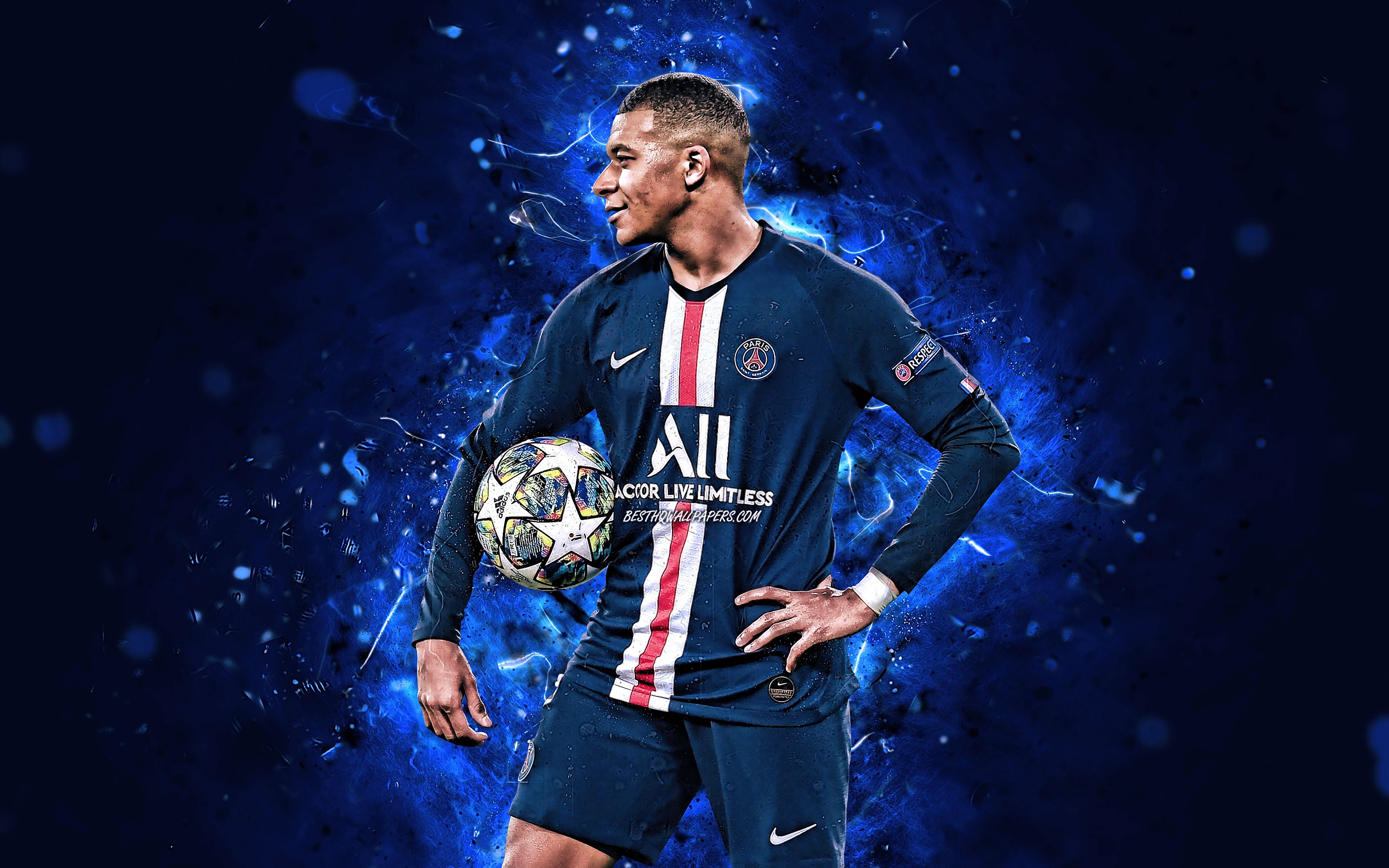 Kylian Mbappe Psg 2021 Wallpapers