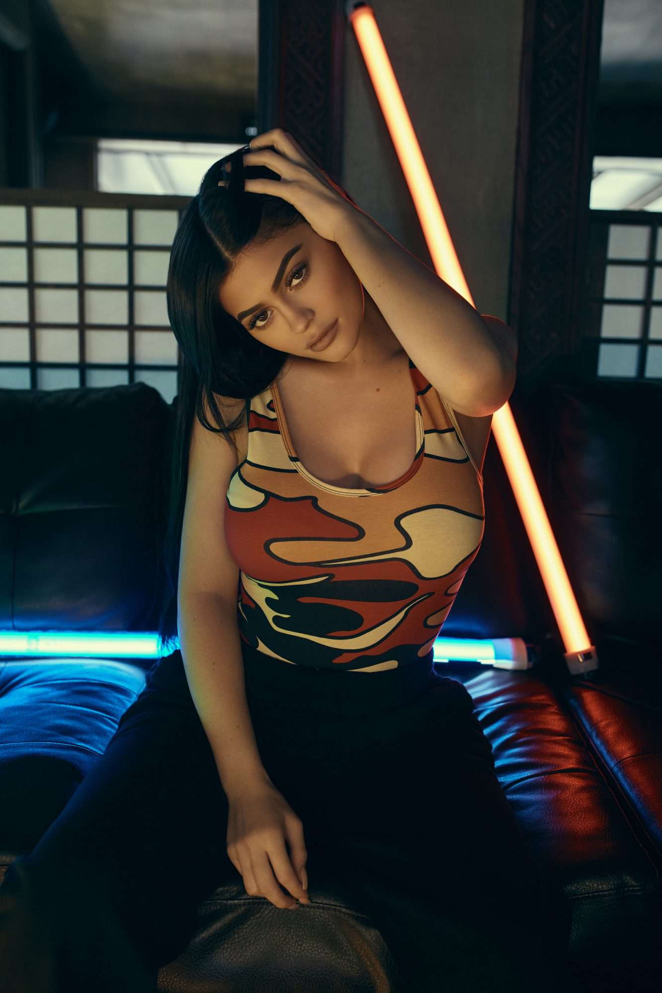 Kylie Jenner DropThree Collection Photoshoot Wallpapers