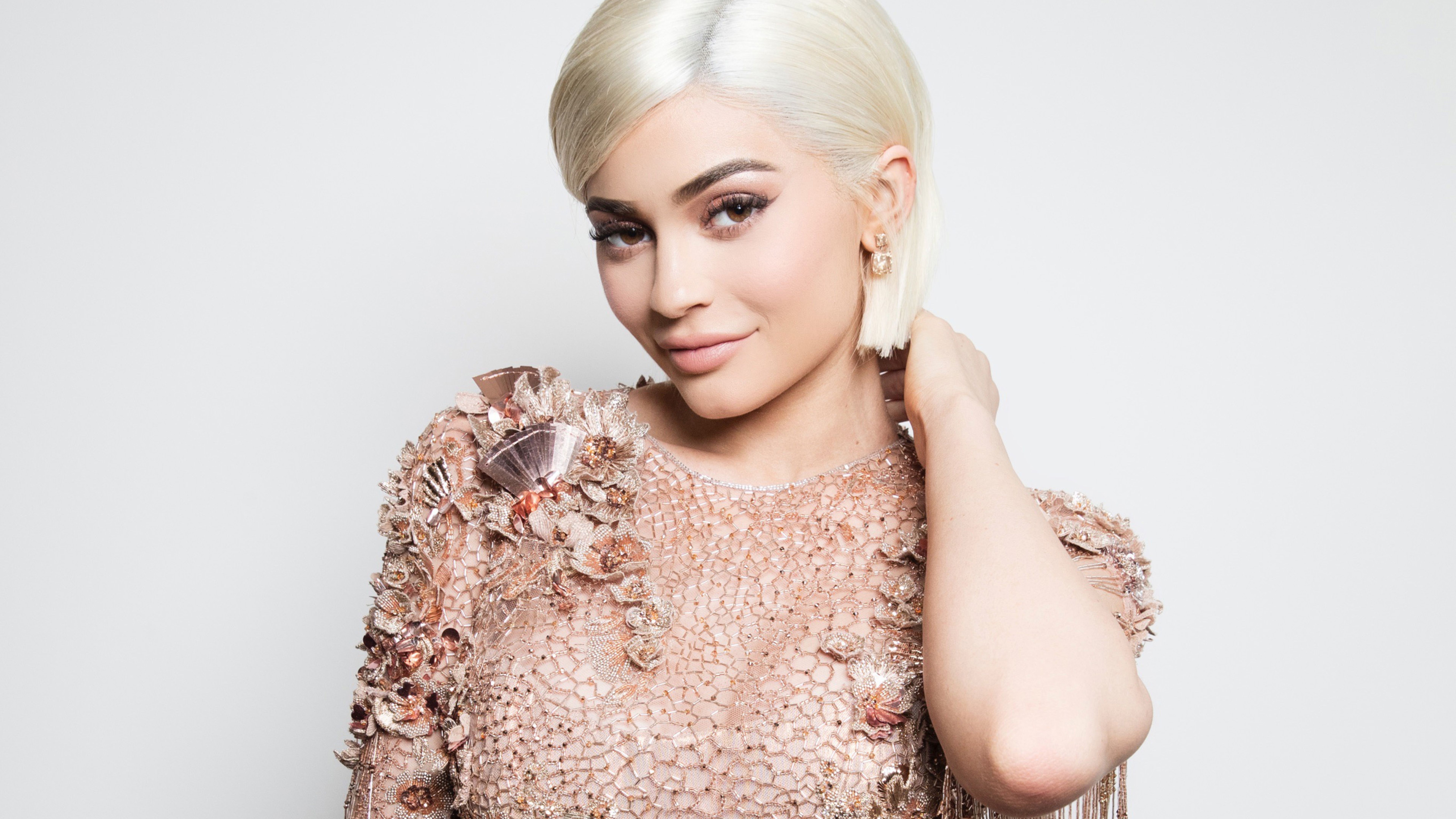 Kylie Jenner DropThree Collection Photoshoot Wallpapers