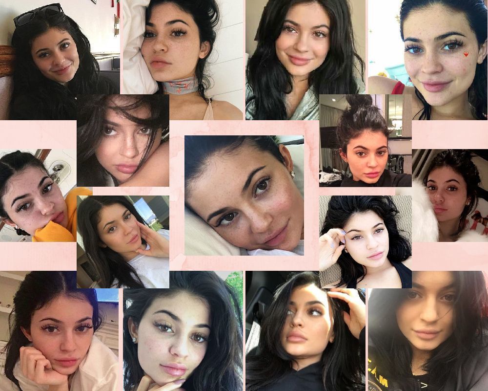 Kylie Jenner Simple Makeup Look Wallpapers