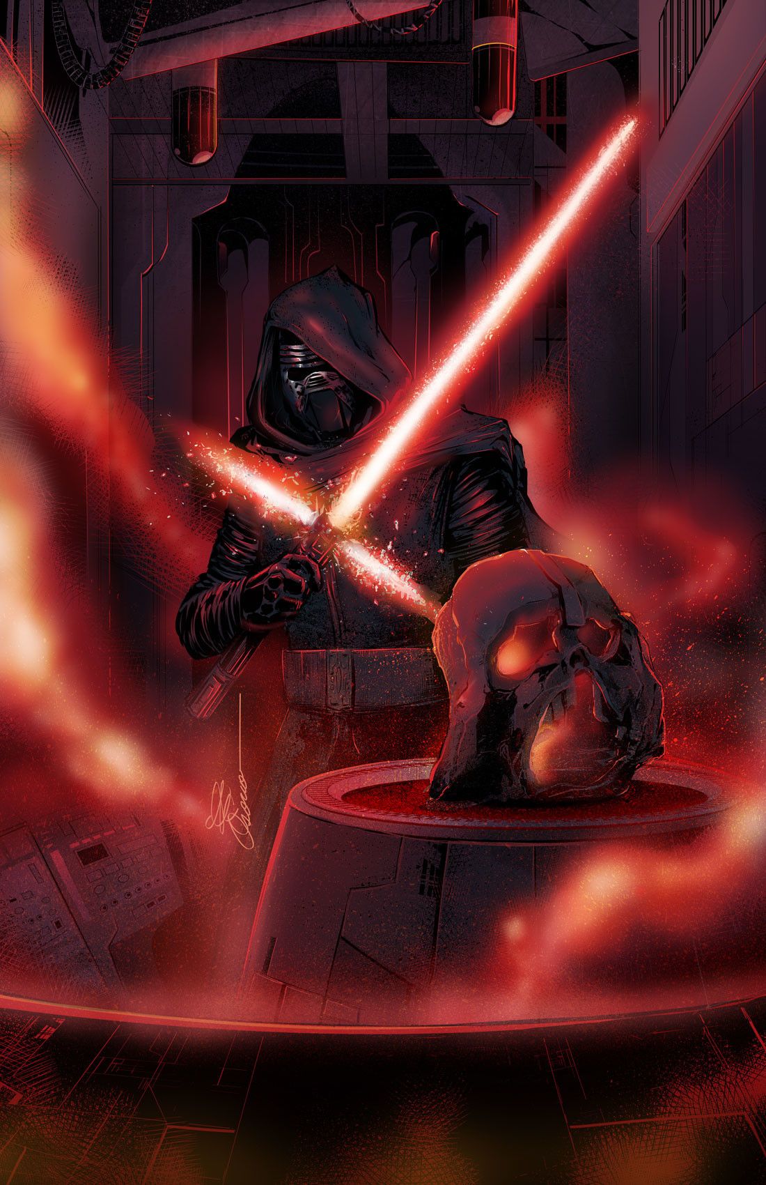 Kylo Ren Darth Vader Wallpapers