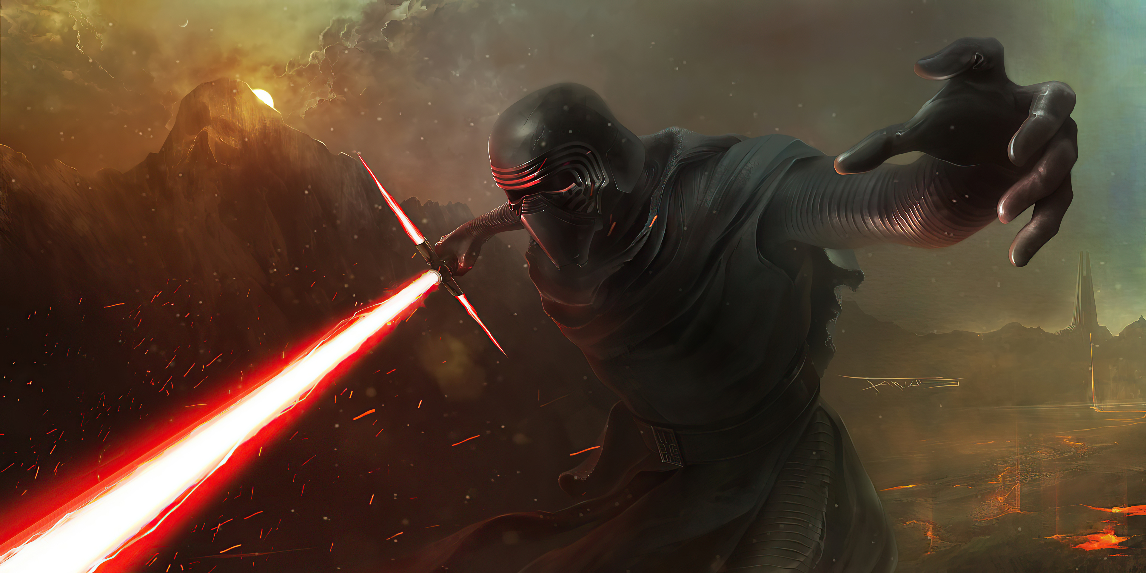 Kylo Ren Star Wars Artwork Wallpapers