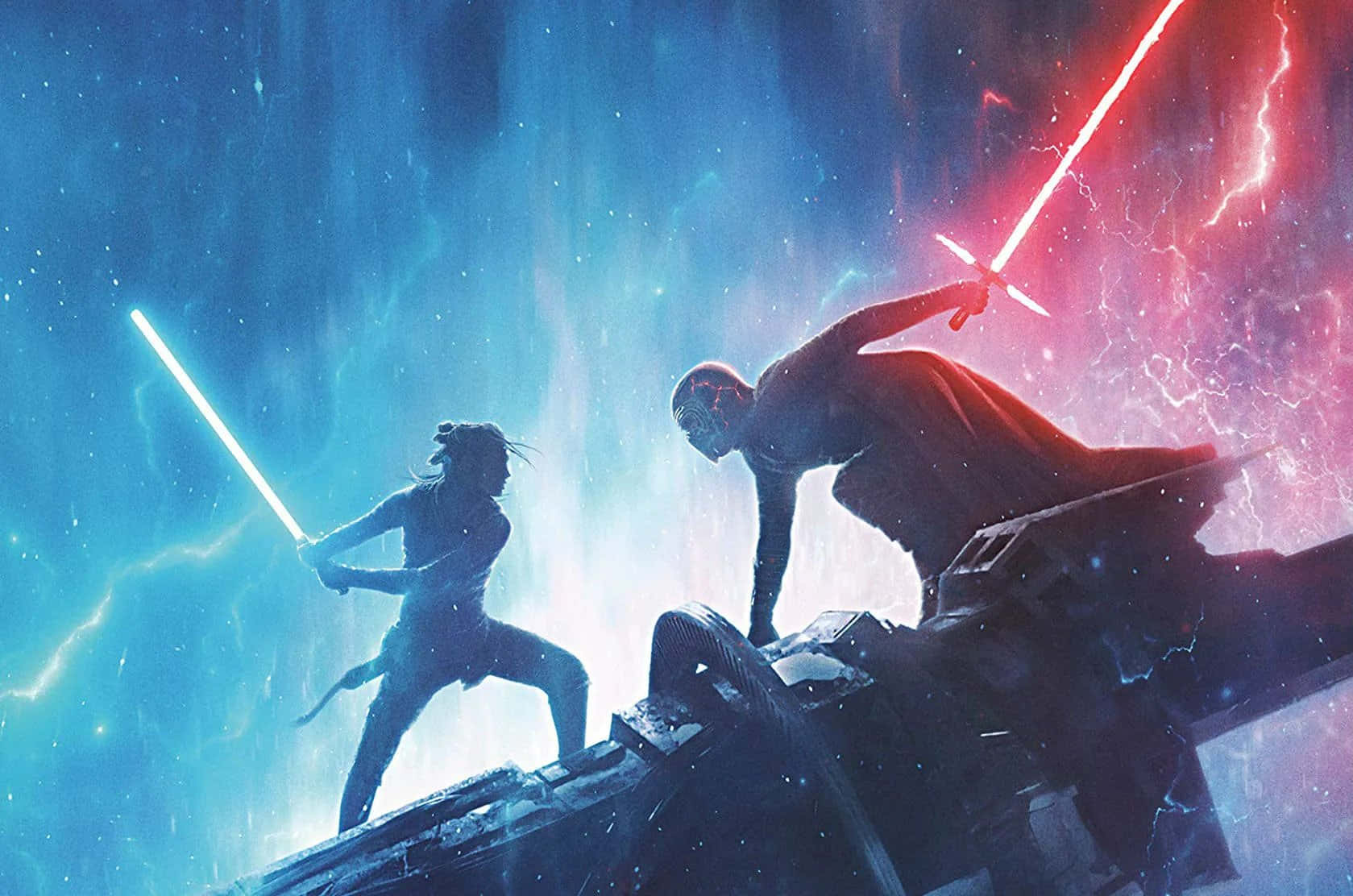 Kylo Ren Vs Rey Star Wars Wallpapers