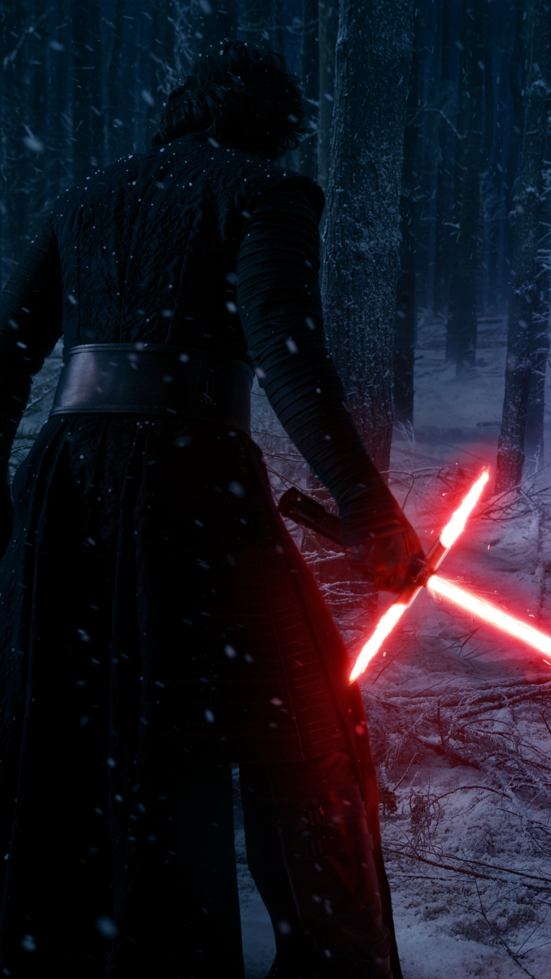Kylo Ren With Lightsaber In Star Wars Wallpapers