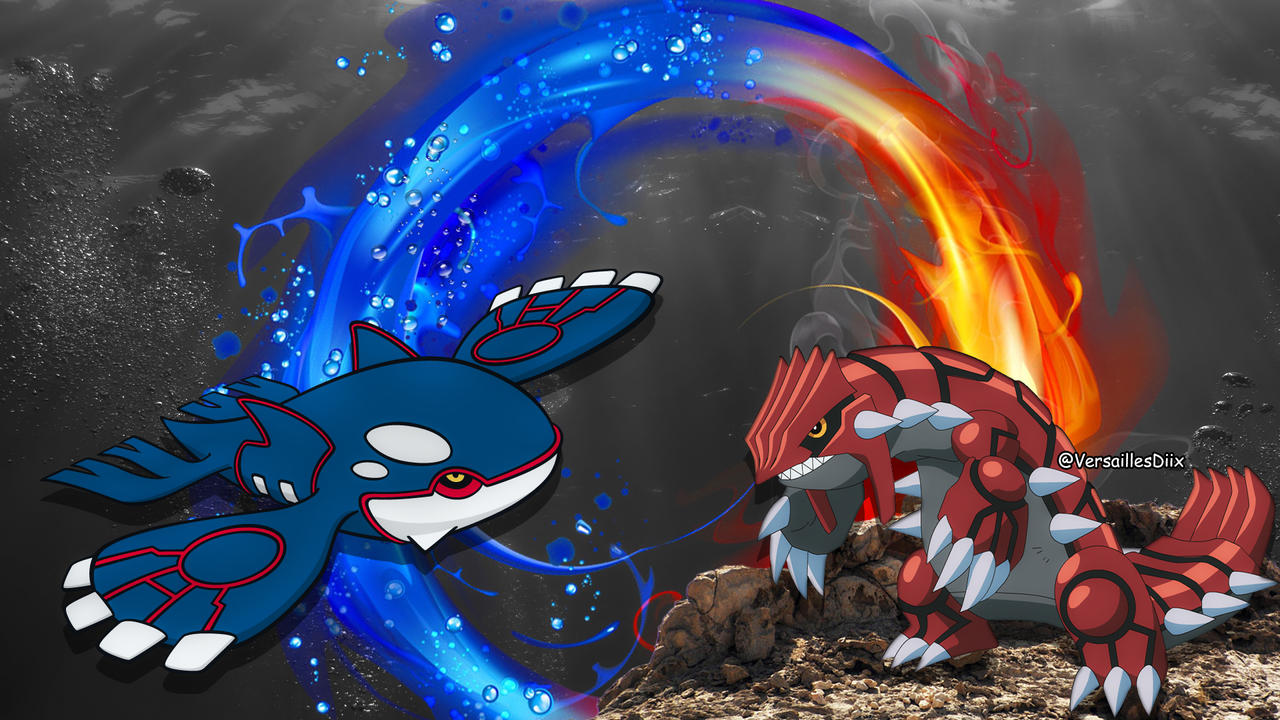 Kyogre Vs Groudon Wallpapers