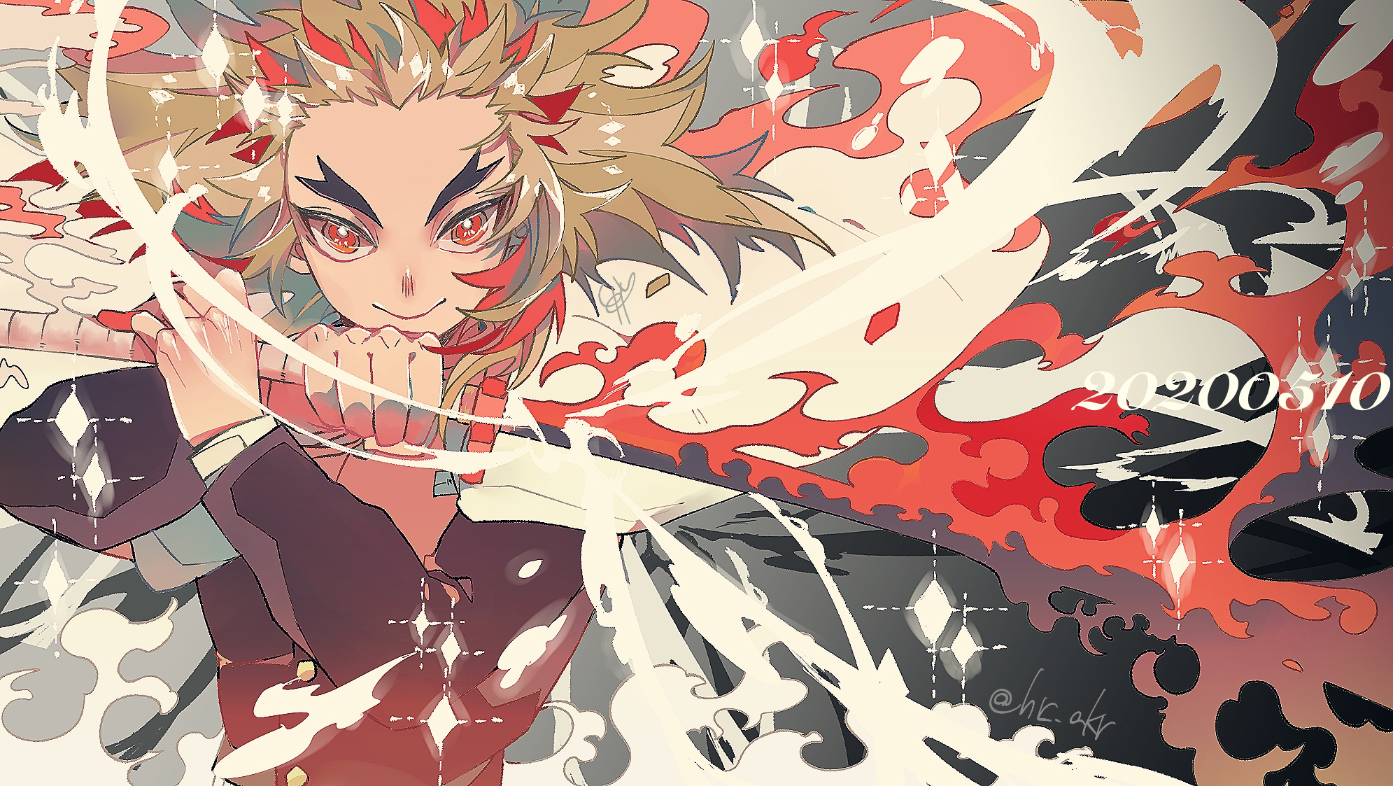 Kyojuro Rengoku 4K Demon Slayer Kimetsu No Yaiba Wallpapers