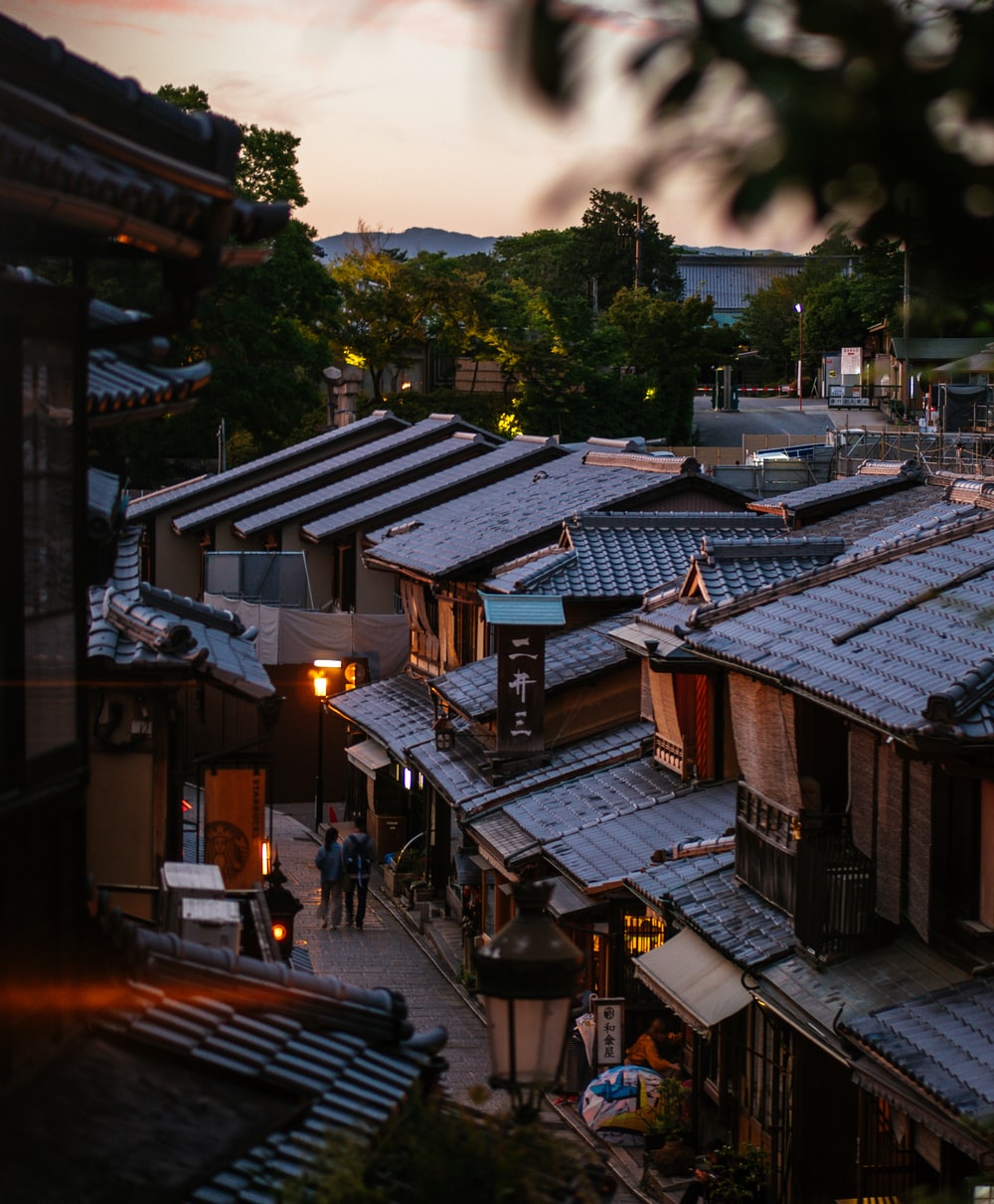 Kyoto Japan Alleyway Wallpapers