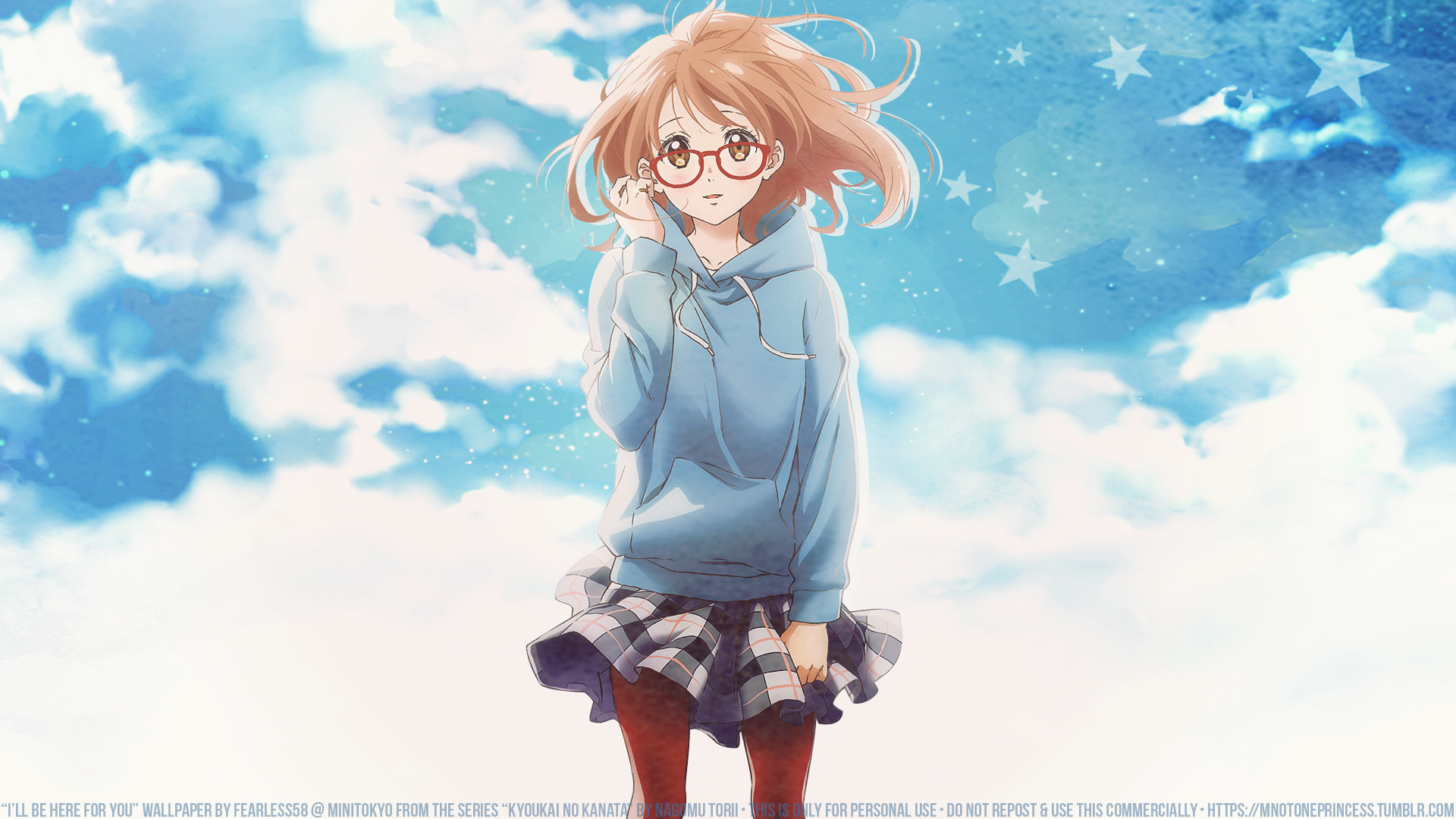 Kyoukai No Kanata Anime Girl Kuriyama Mirai Wallpapers