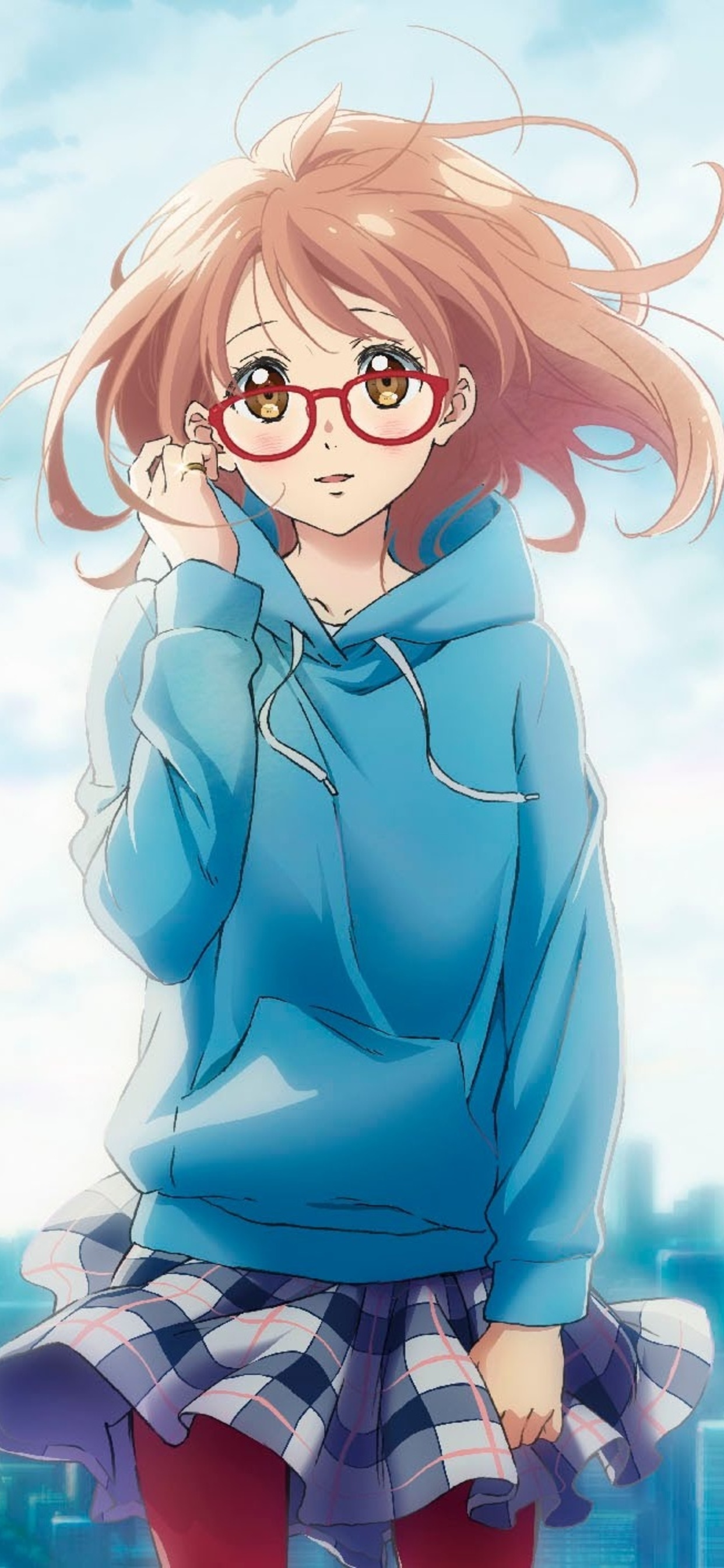 Kyoukai No Kanata Anime Girl Kuriyama Mirai Wallpapers