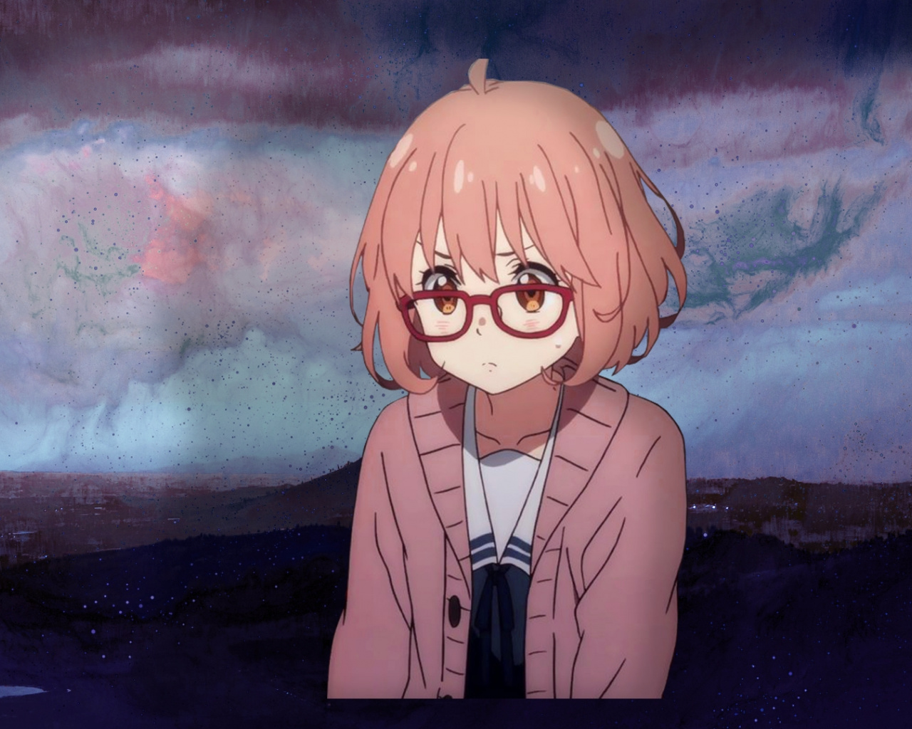 Kyoukai No Kanata Anime Girl Kuriyama Mirai Wallpapers