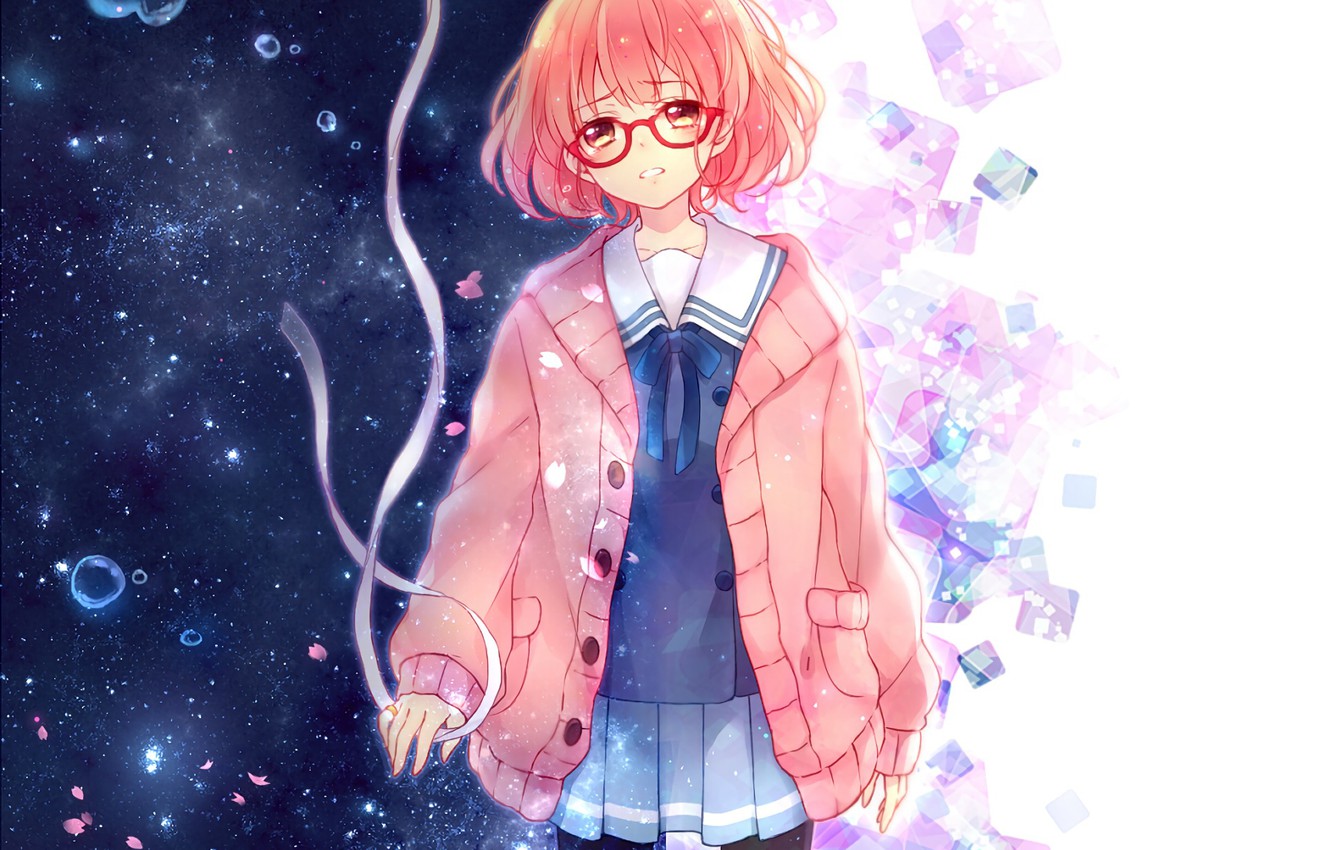 Kyoukai No Kanata Anime Girl Kuriyama Mirai Wallpapers