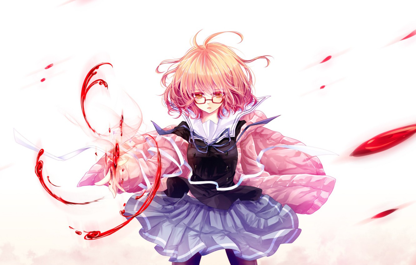 Kyoukai No Kanata Anime Girl Kuriyama Mirai Wallpapers