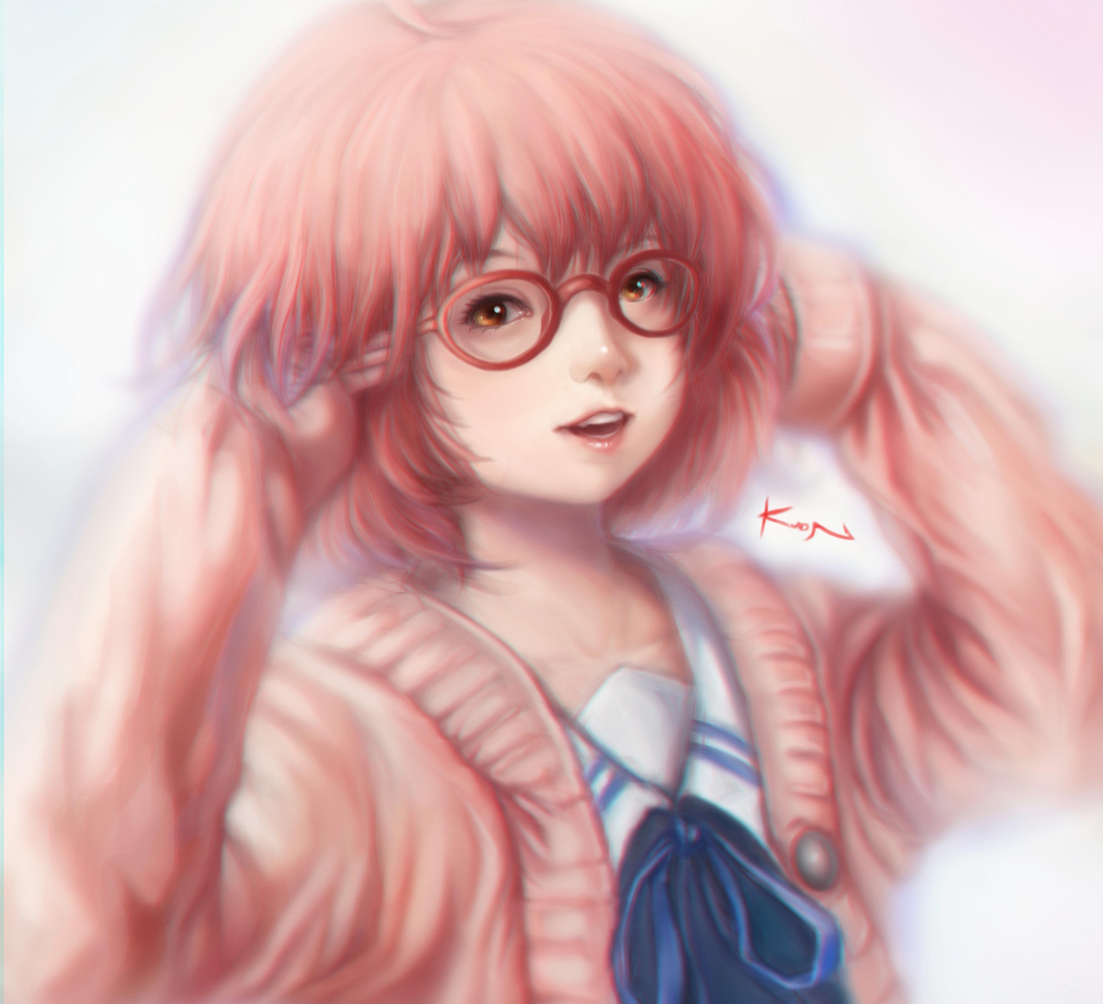 Kyoukai No Kanata Anime Girl Kuriyama Mirai Wallpapers