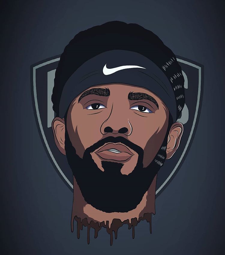 Kyrie Irving Nets Cartoon Wallpapers