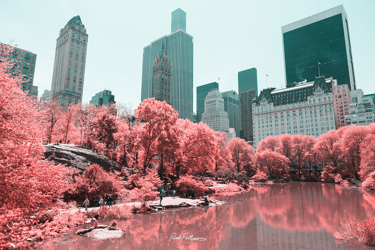 La Cityscape In Infrared Wallpapers