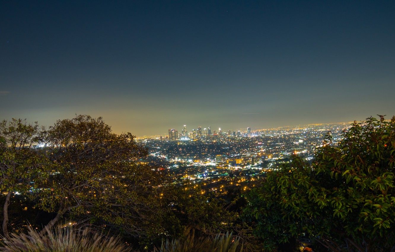 La Cityscape In Infrared Wallpapers