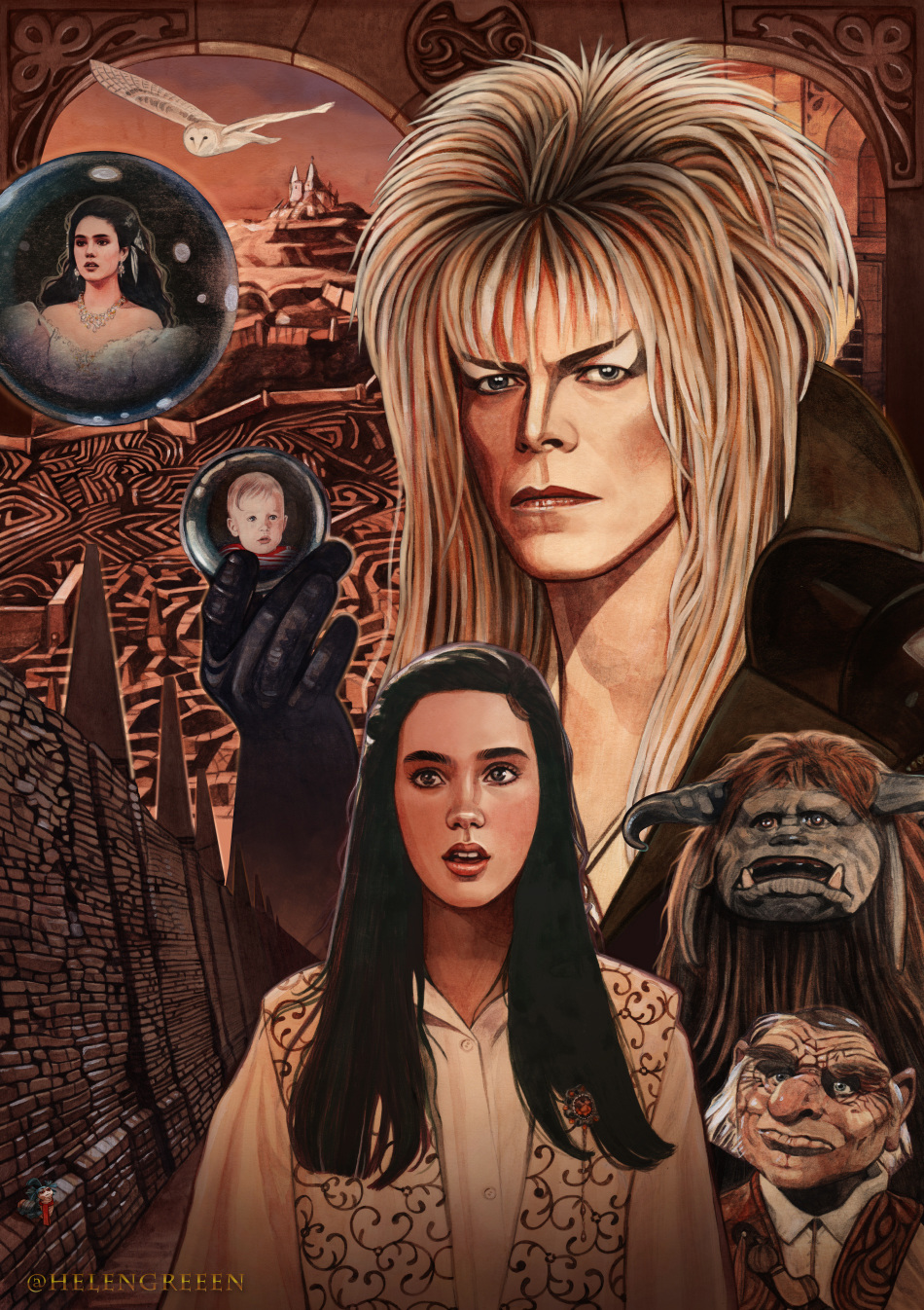 Labyrinth David Bowie Wallpapers