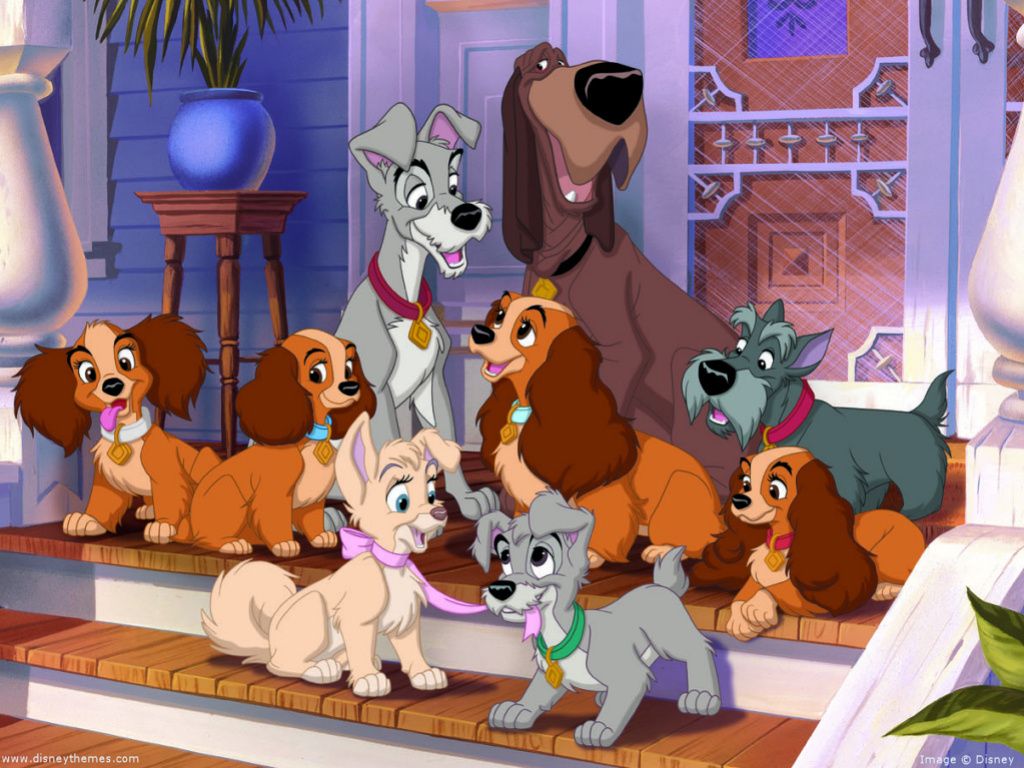 Lady And The Tramp (1955) Wallpapers