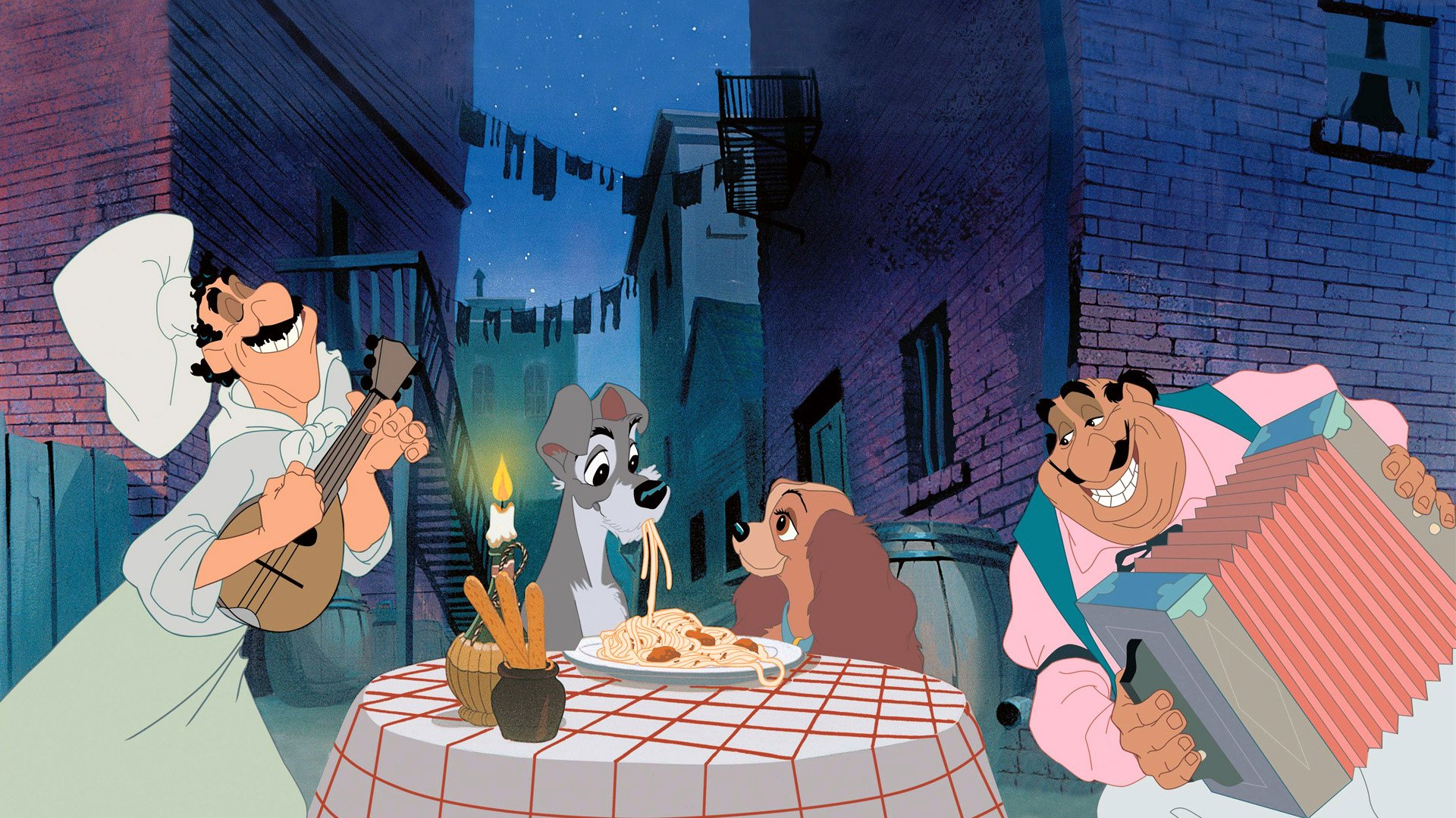 Lady And The Tramp (1955) Wallpapers