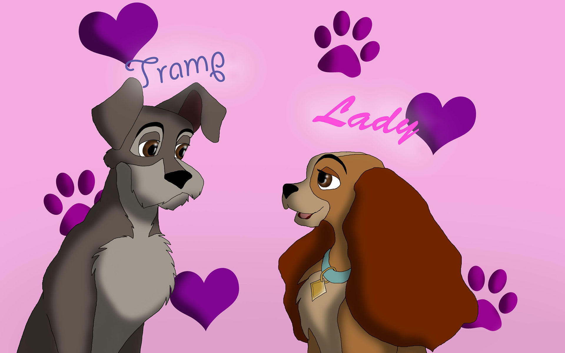 Lady And The Tramp Wallpapers