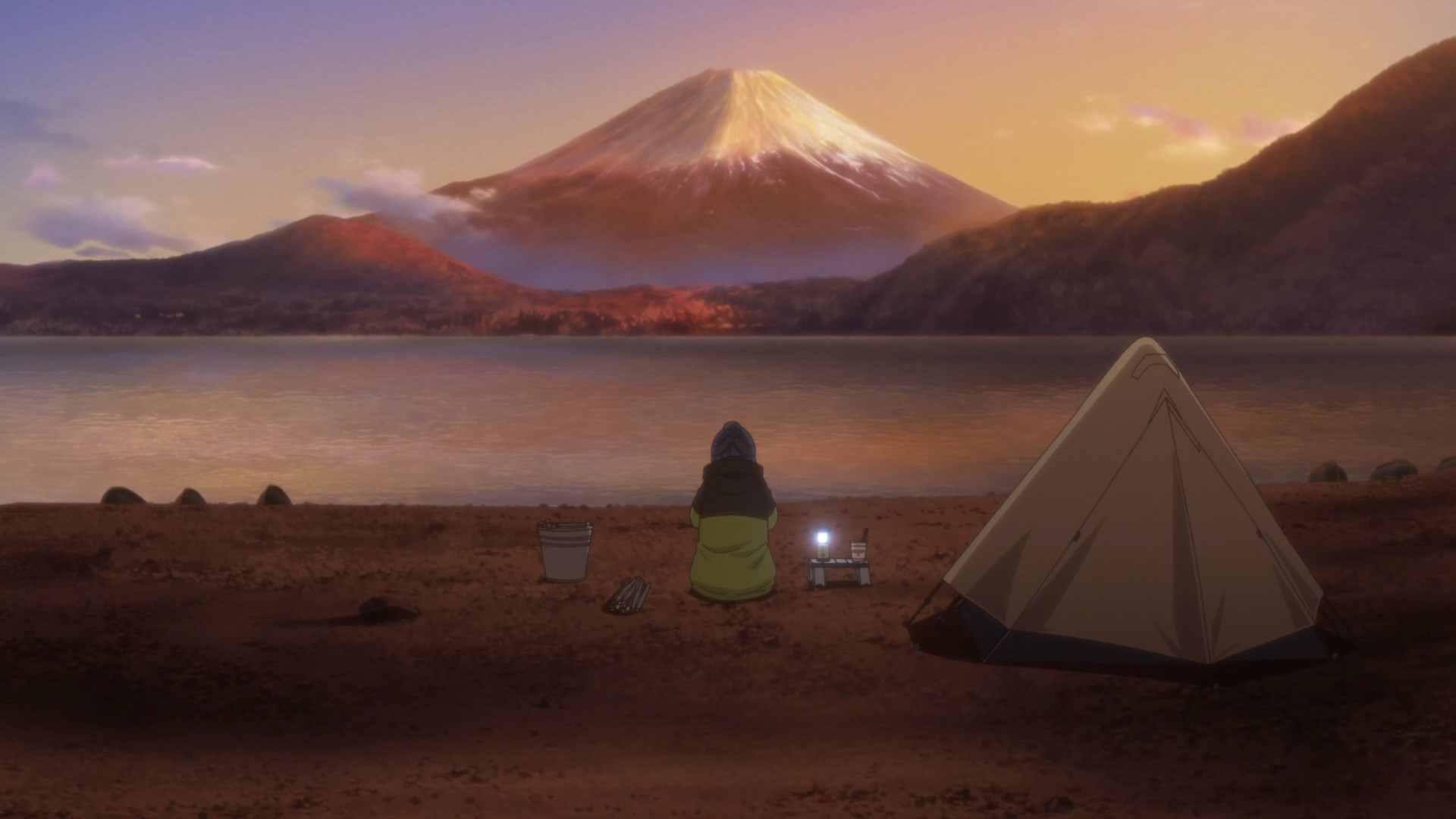 Laid Back Camp Wallpapers
