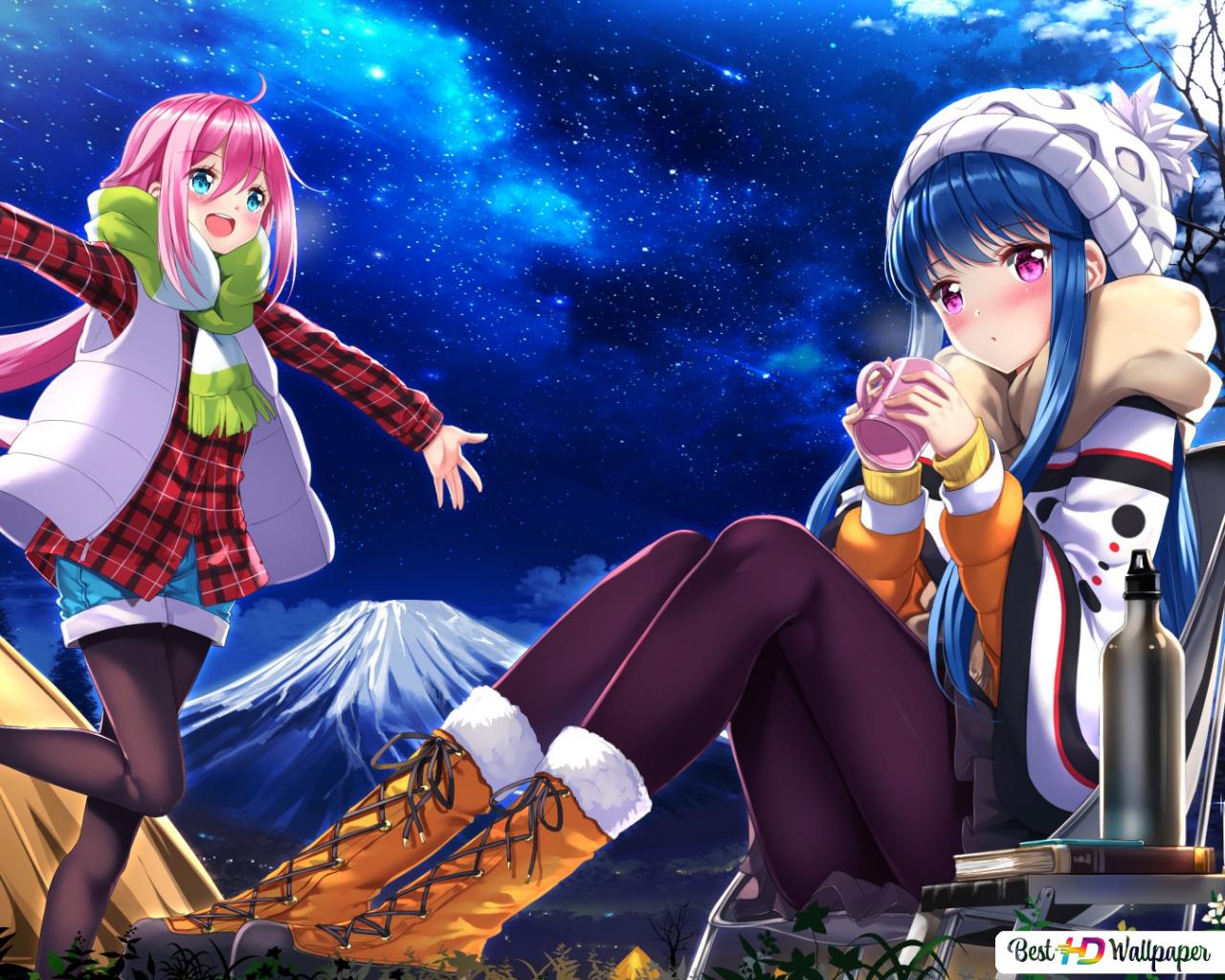 Laid Back Camp Wallpapers