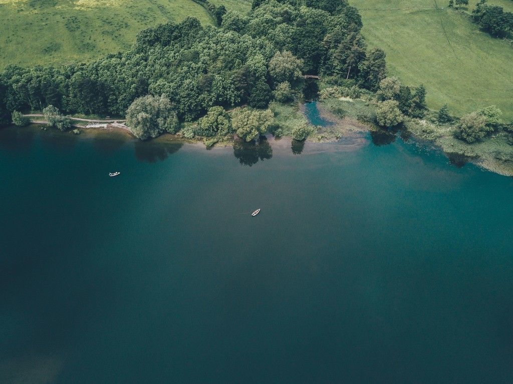 Lake 4K Arial Photography 2021 Wallpapers