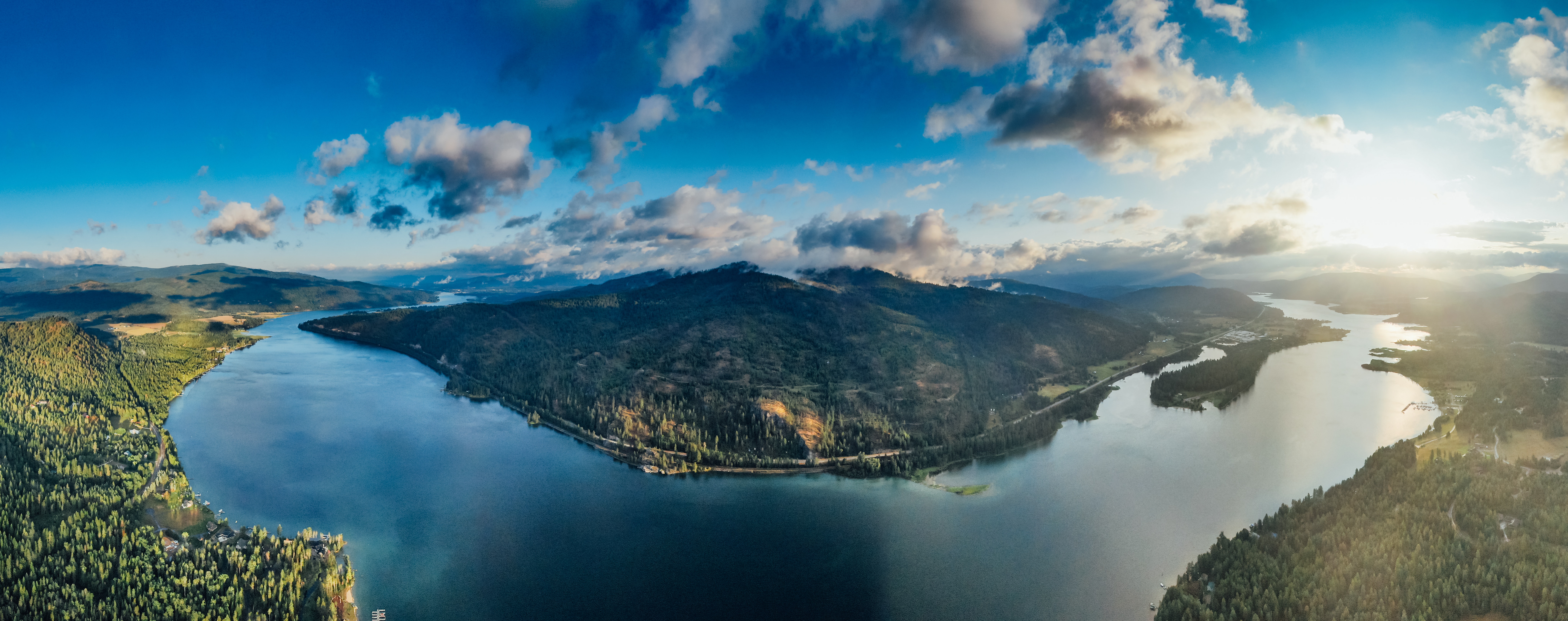 Lake 4K Arial Photography 2021 Wallpapers