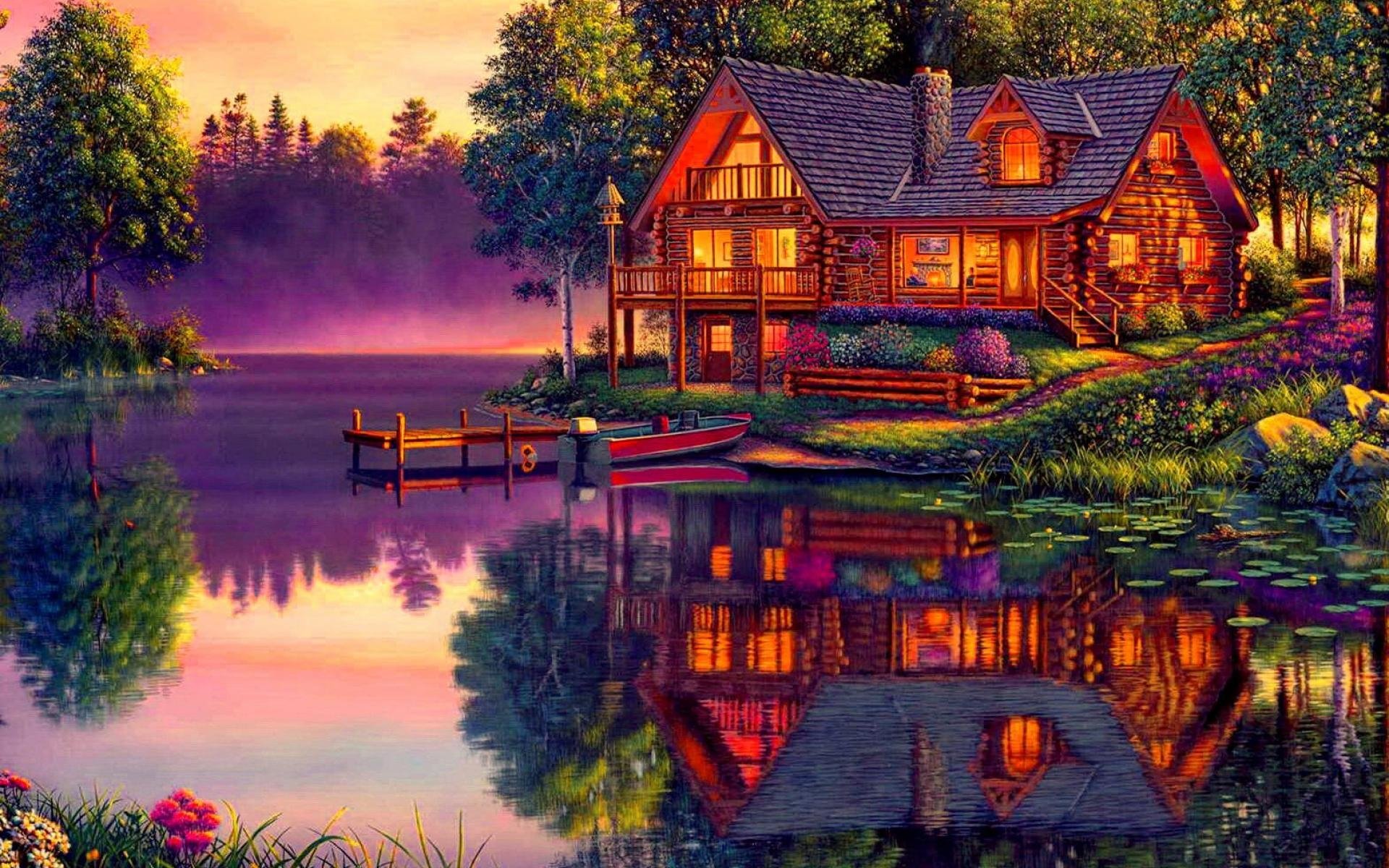 Lake House Wallpapers