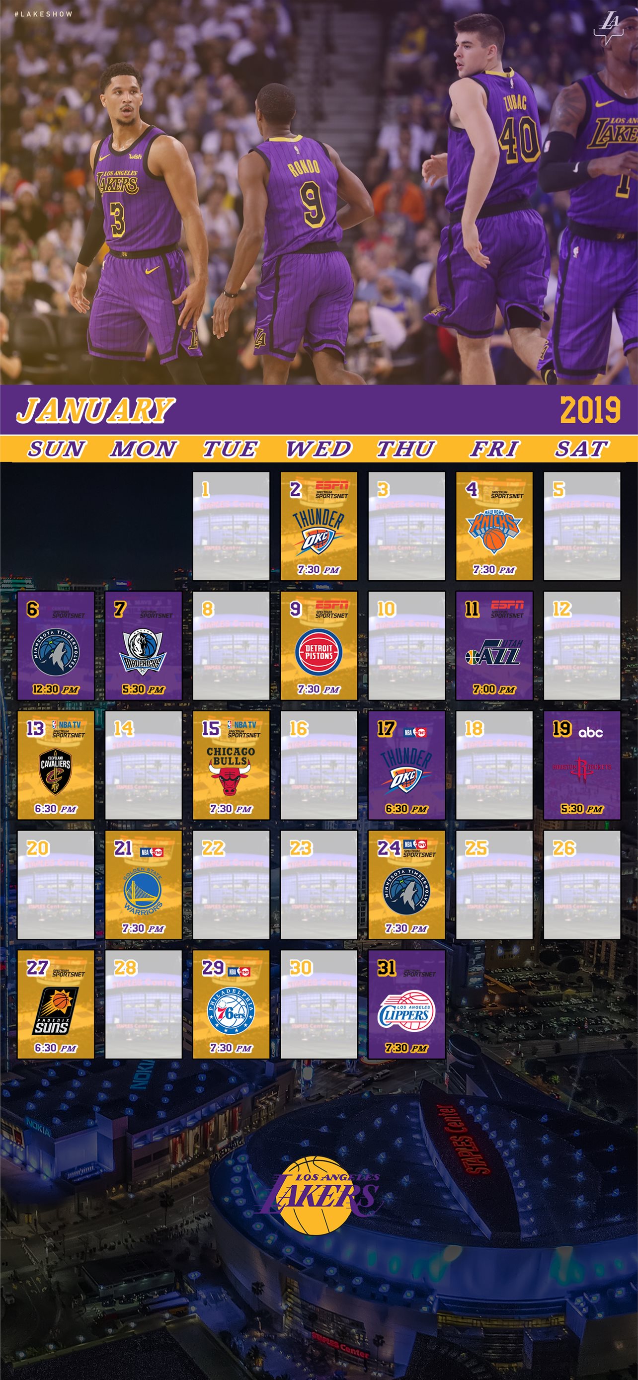 Lakers 2019 Wallpapers