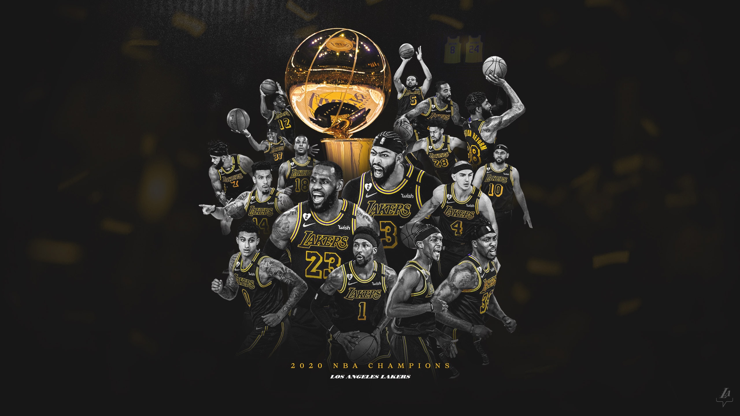 Lakers 24 Logo Wallpapers