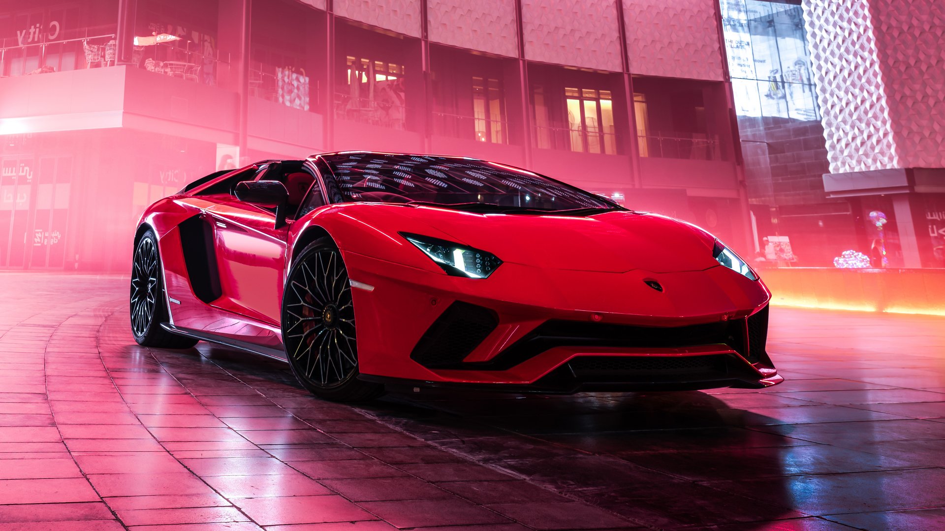 Lamborghini Aventador Roadster Hd 1920X1080 Wallpapers