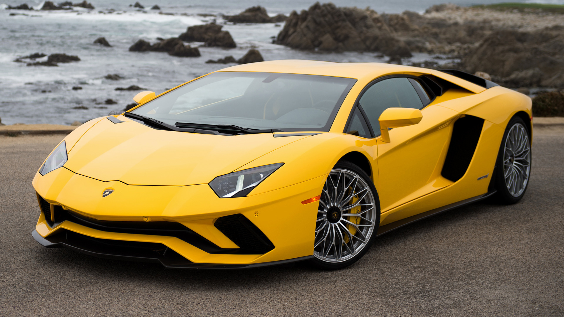 Lamborghini Aventador S Roadster 2017 Wallpapers