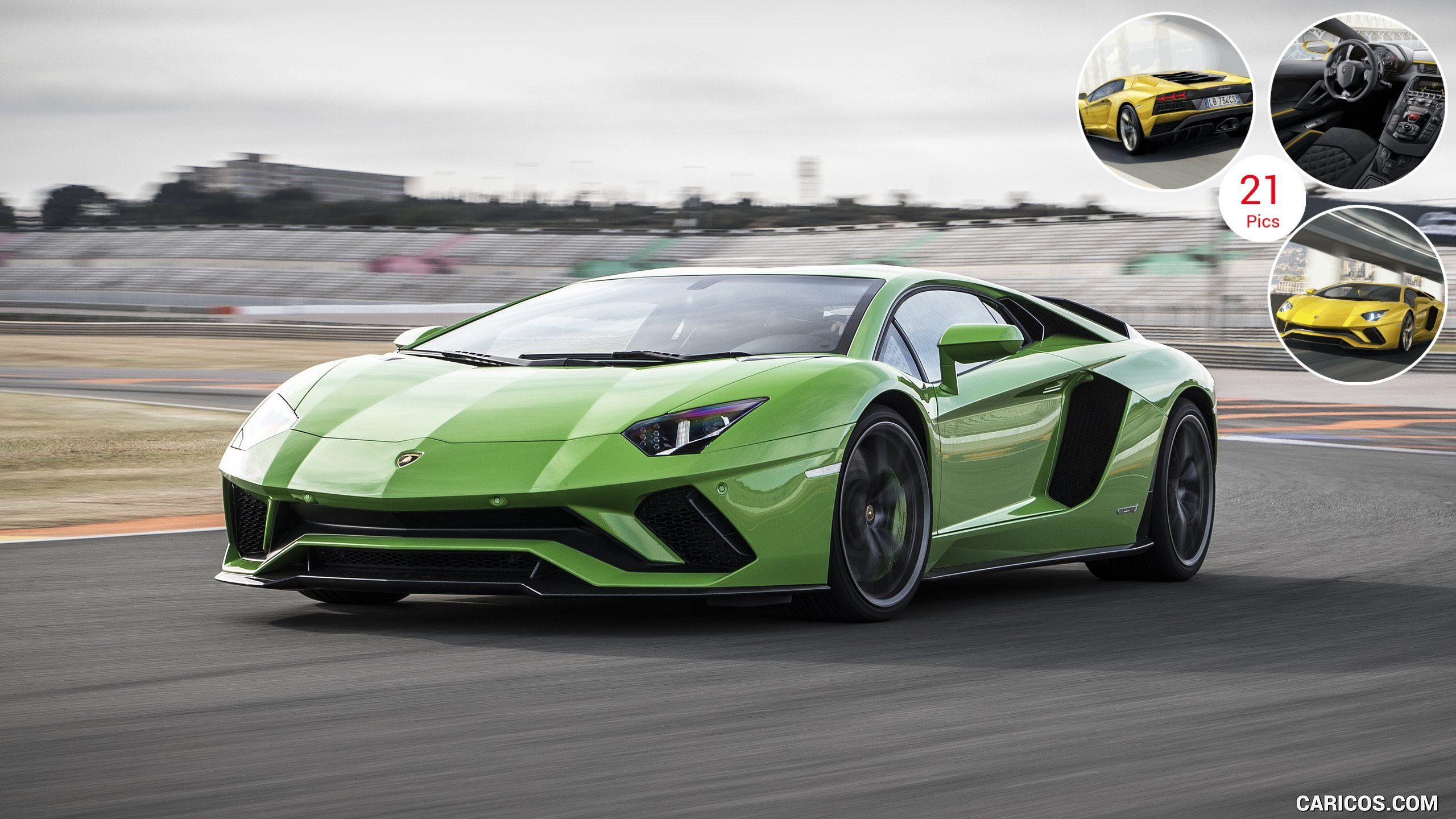 Lamborghini Aventador S Roadster 2017 Wallpapers