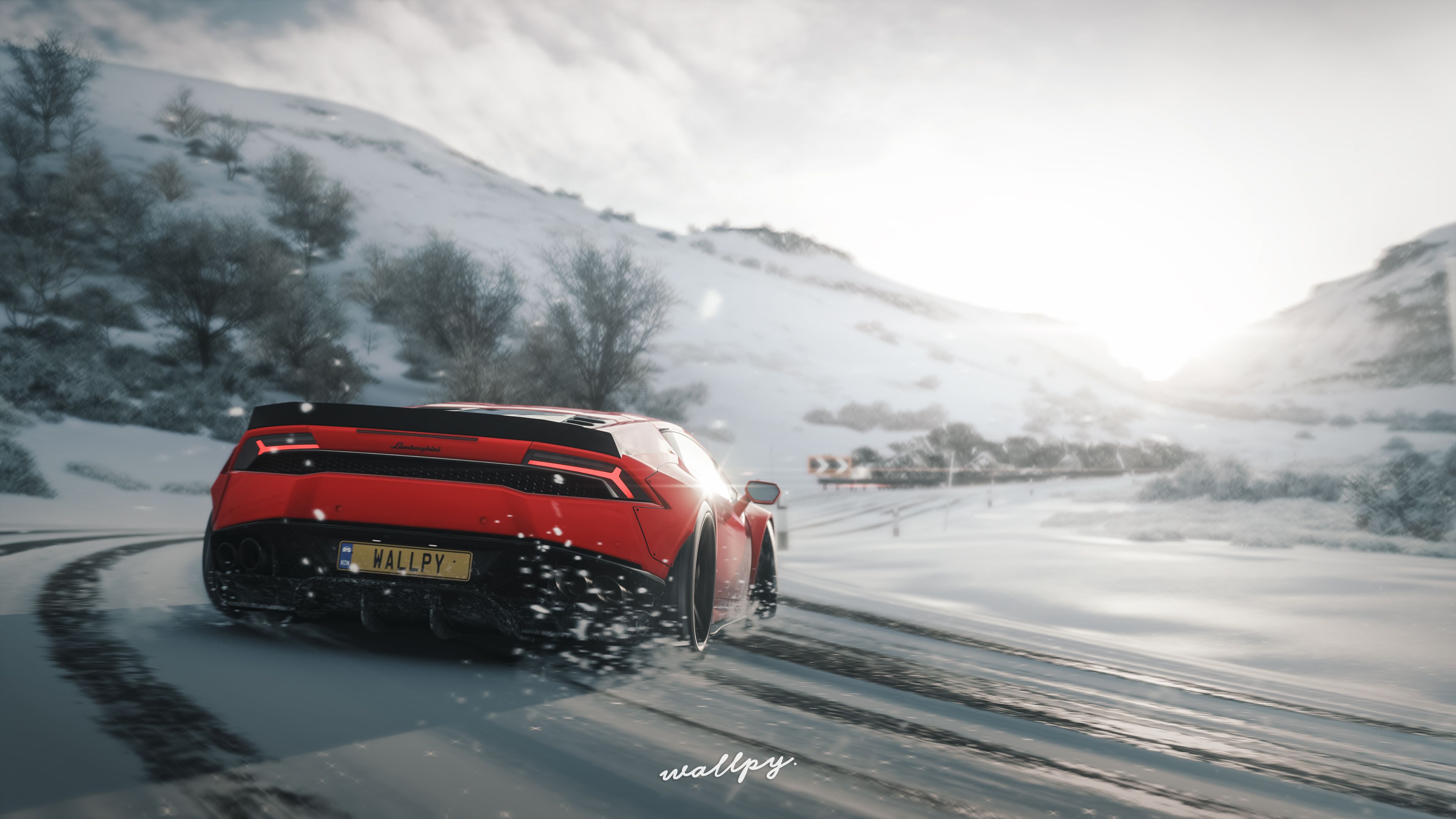 Lamborghini Drifting Wallpapers