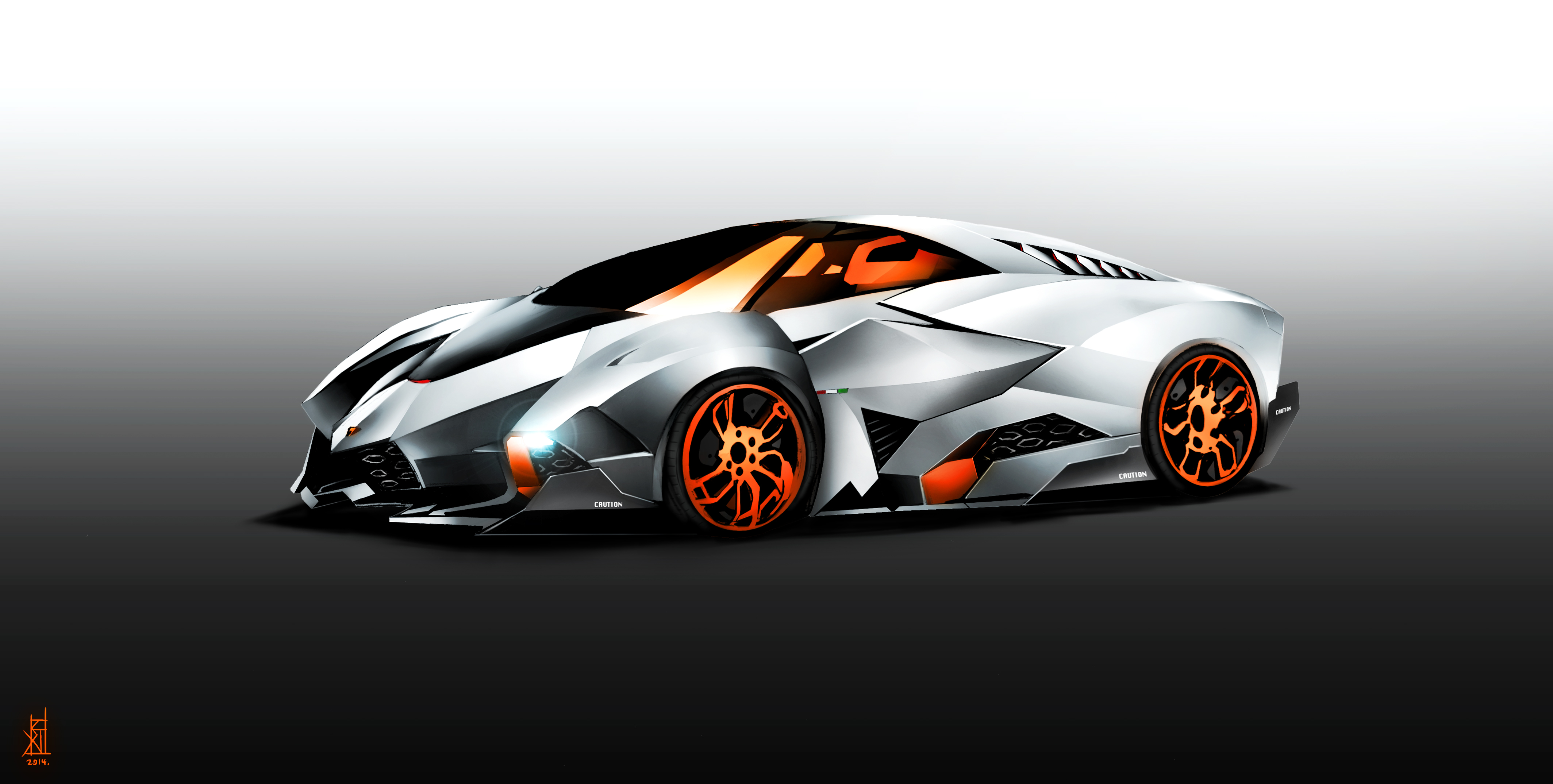 Lamborghini Egoista Wallpapers