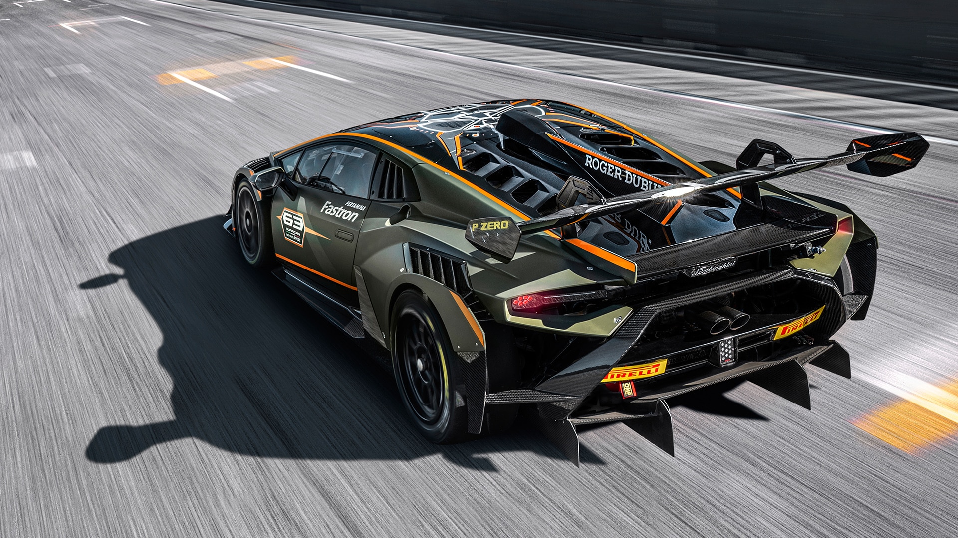 Lamborghini Huracan Super Trofeo Evo 2018 Front Wallpapers