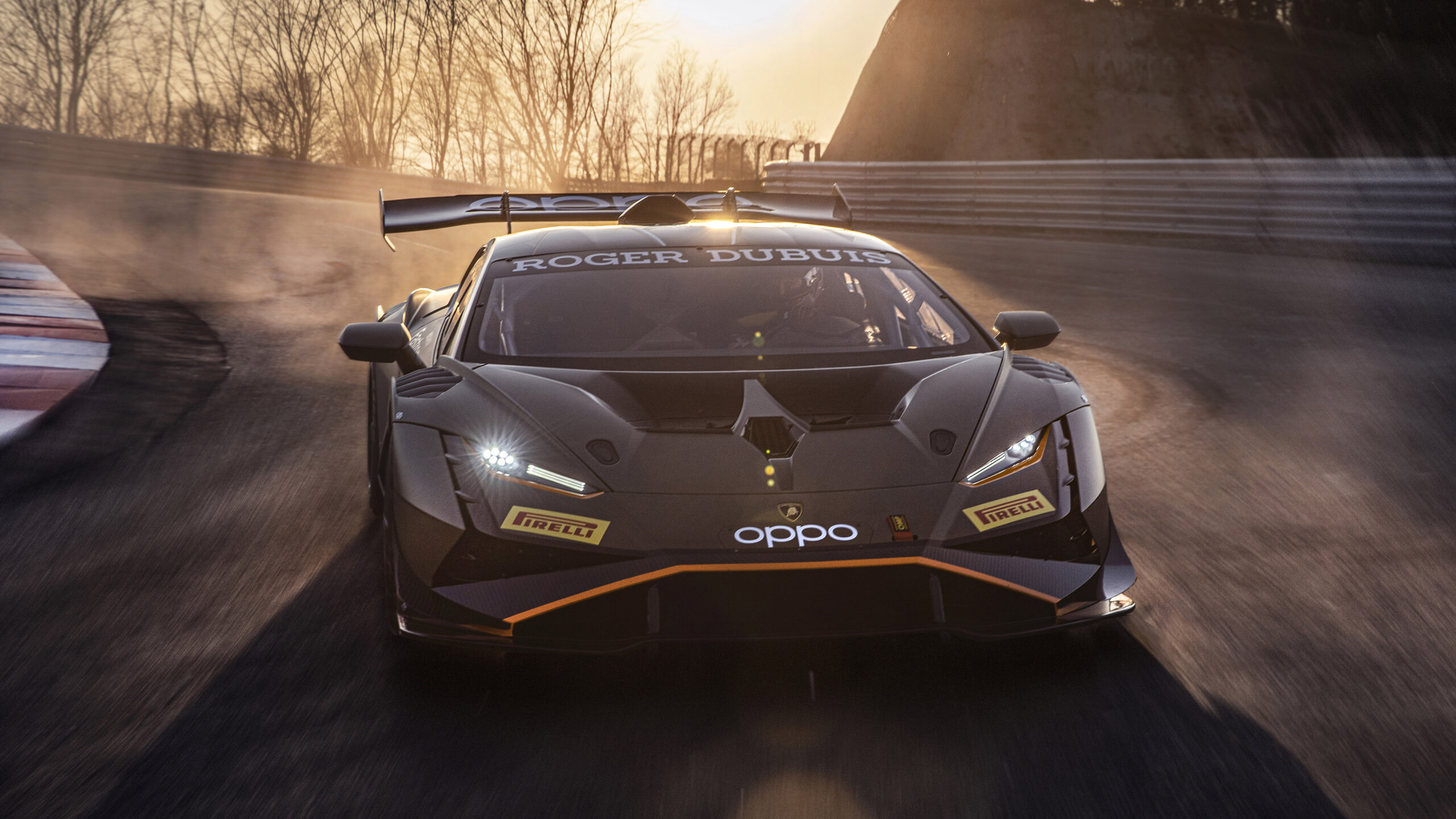 Lamborghini Huracan Super Trofeo Evo 2018 Front Wallpapers